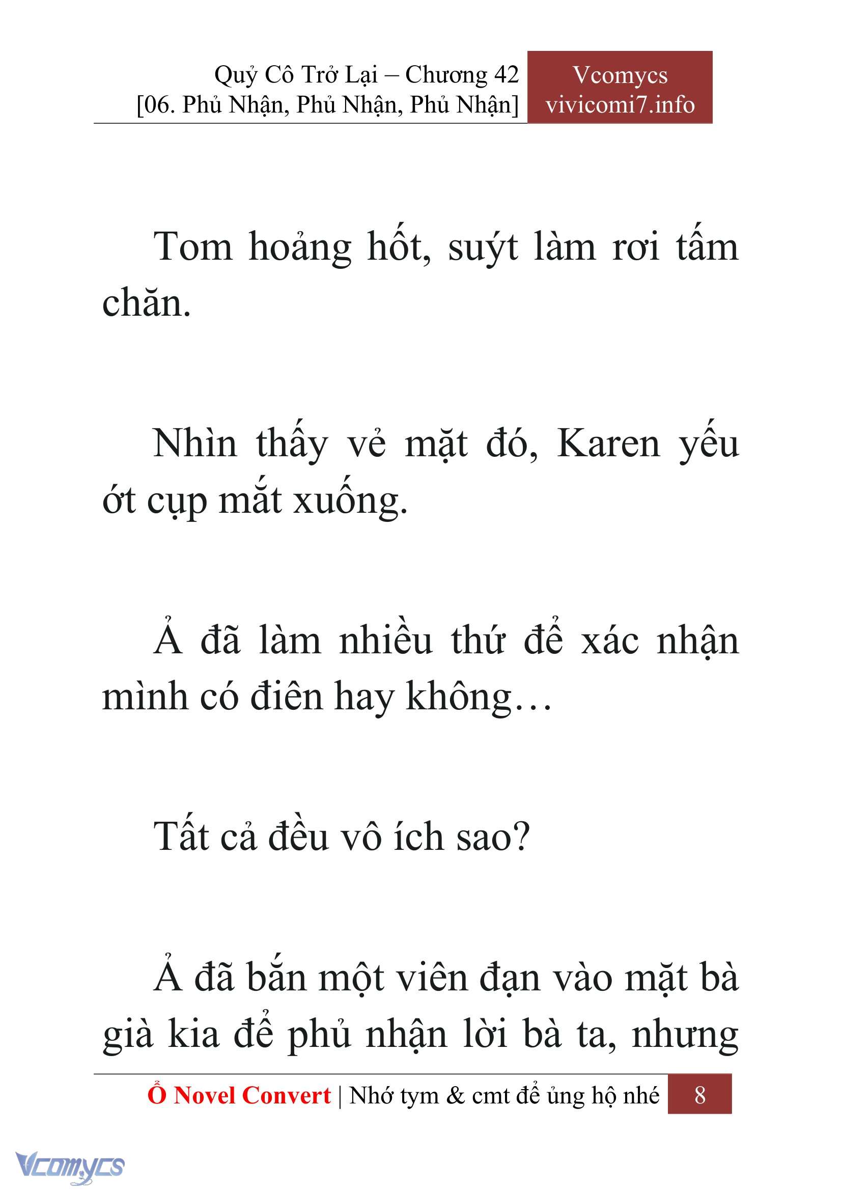 [Novel] Quý Cô Trở Lại Chapter 42 - Trang 11