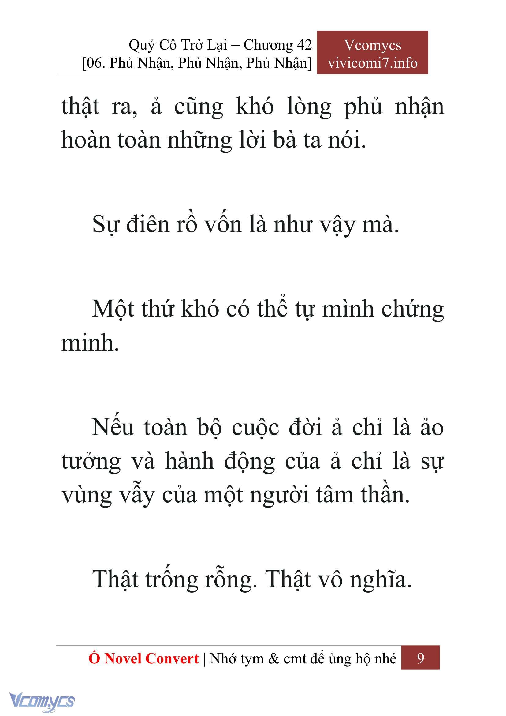 [Novel] Quý Cô Trở Lại Chapter 42 - Trang 12