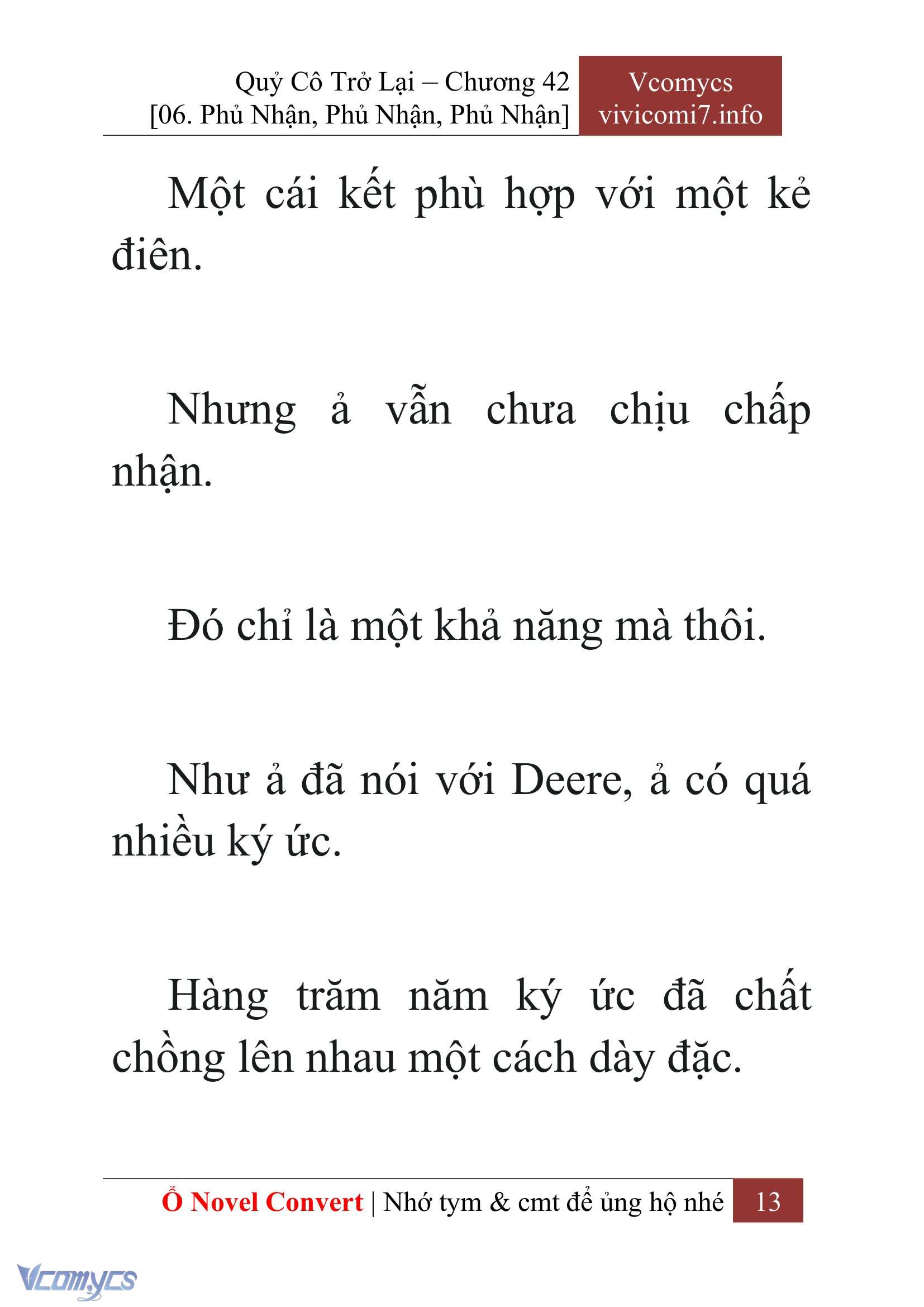 [Novel] Quý Cô Trở Lại Chapter 42 - Trang 16