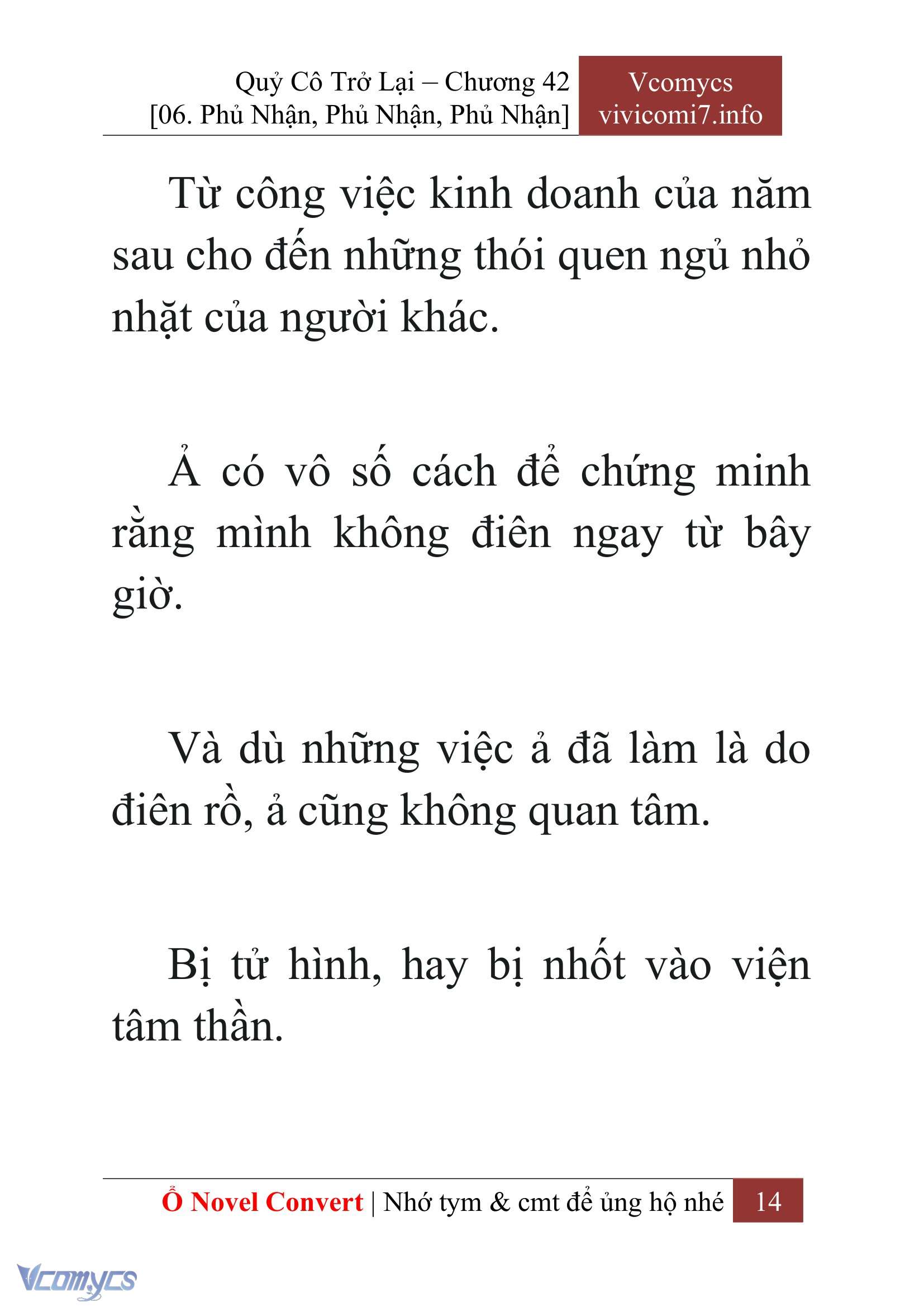 [Novel] Quý Cô Trở Lại Chapter 42 - Trang 17