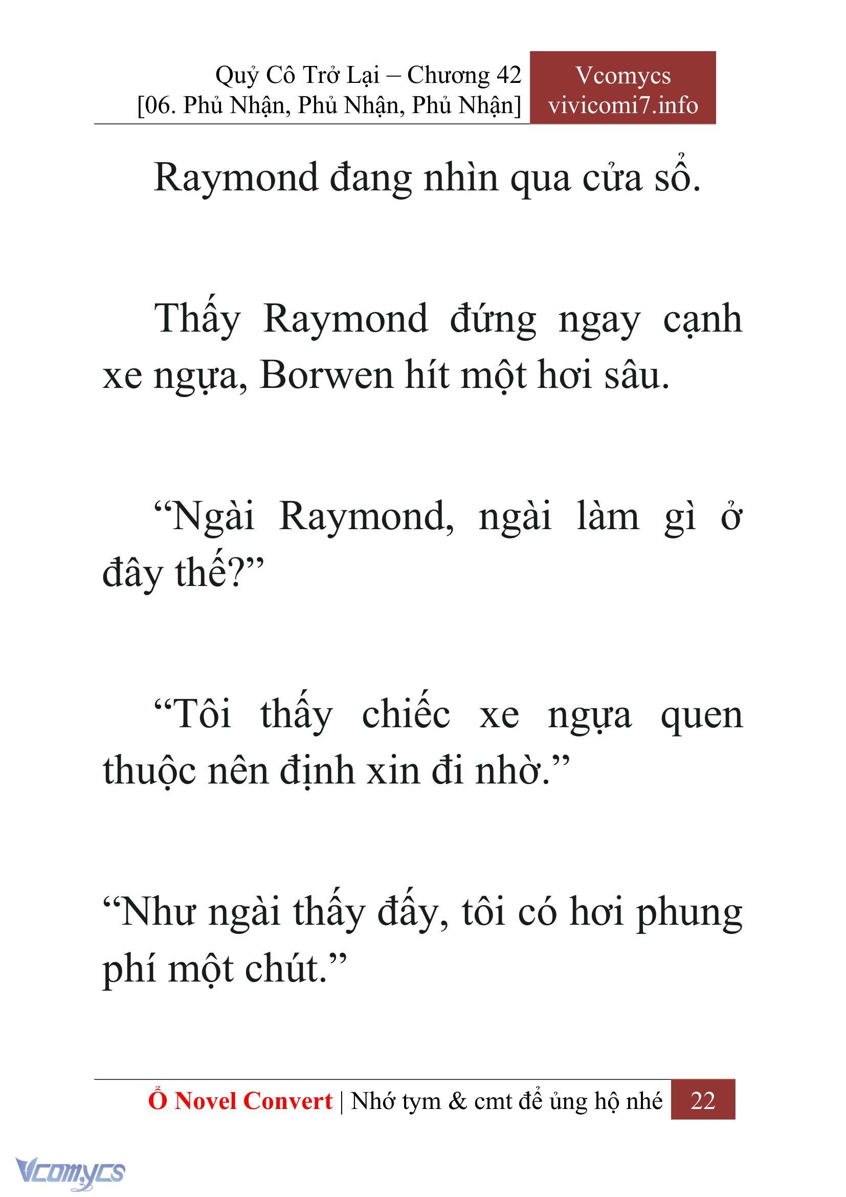 [Novel] Quý Cô Trở Lại Chapter 42 - Trang 25