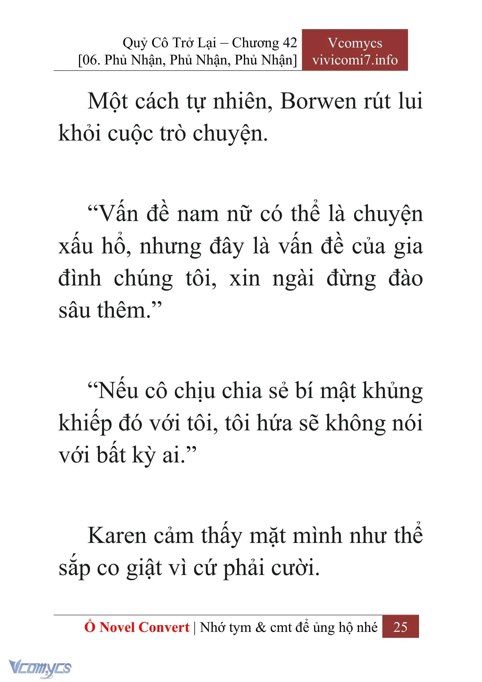 [Novel] Quý Cô Trở Lại Chapter 42 - Trang 28