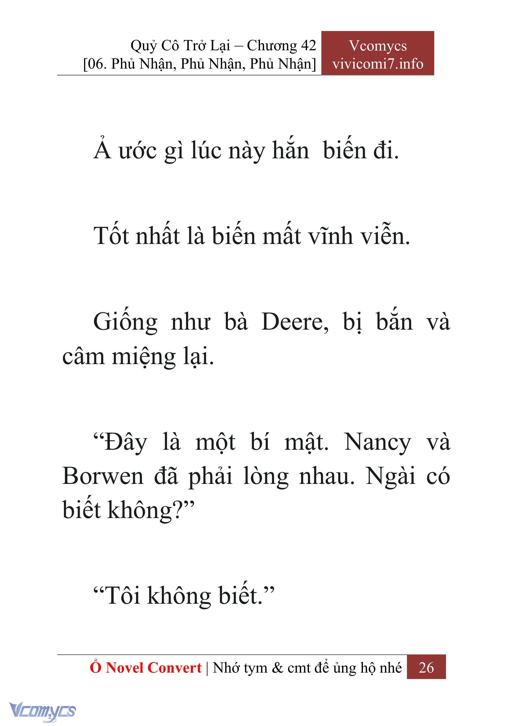 [Novel] Quý Cô Trở Lại Chapter 42 - Trang 29