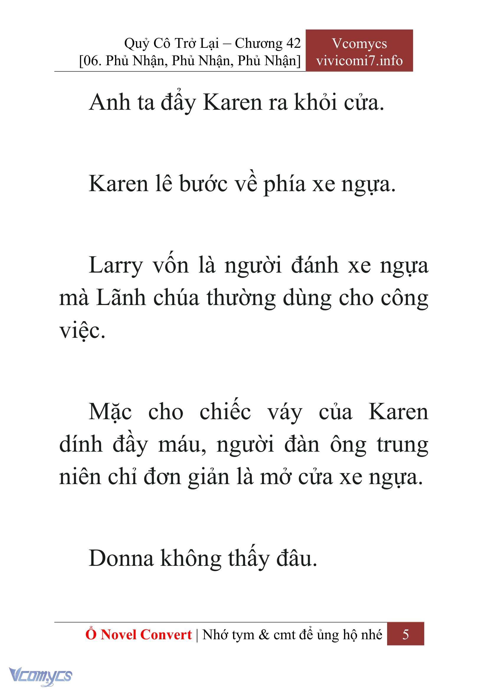 [Novel] Quý Cô Trở Lại Chapter 42 - Trang 8