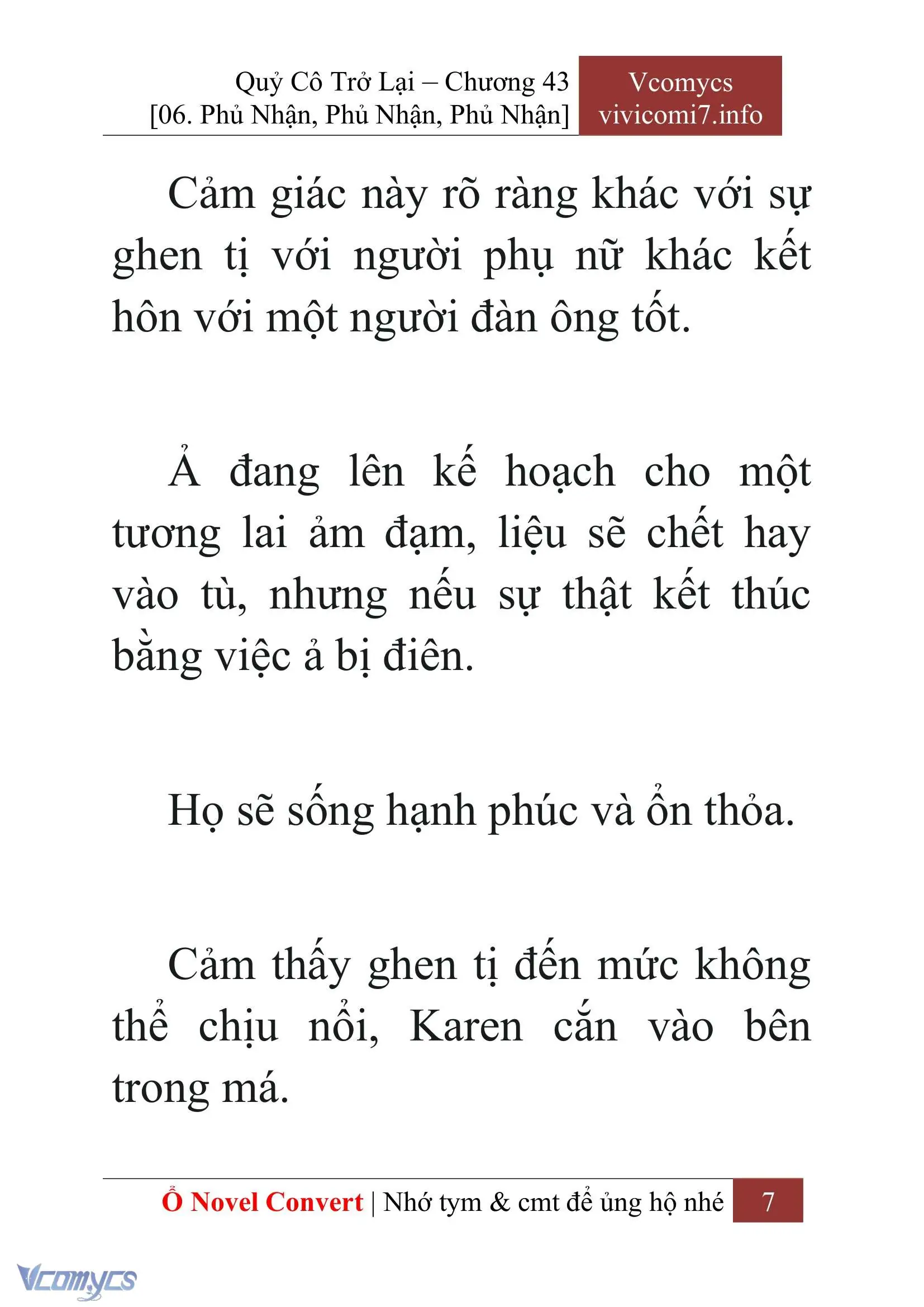 [Novel] Quý Cô Trở Lại Chapter 43 - Trang 10