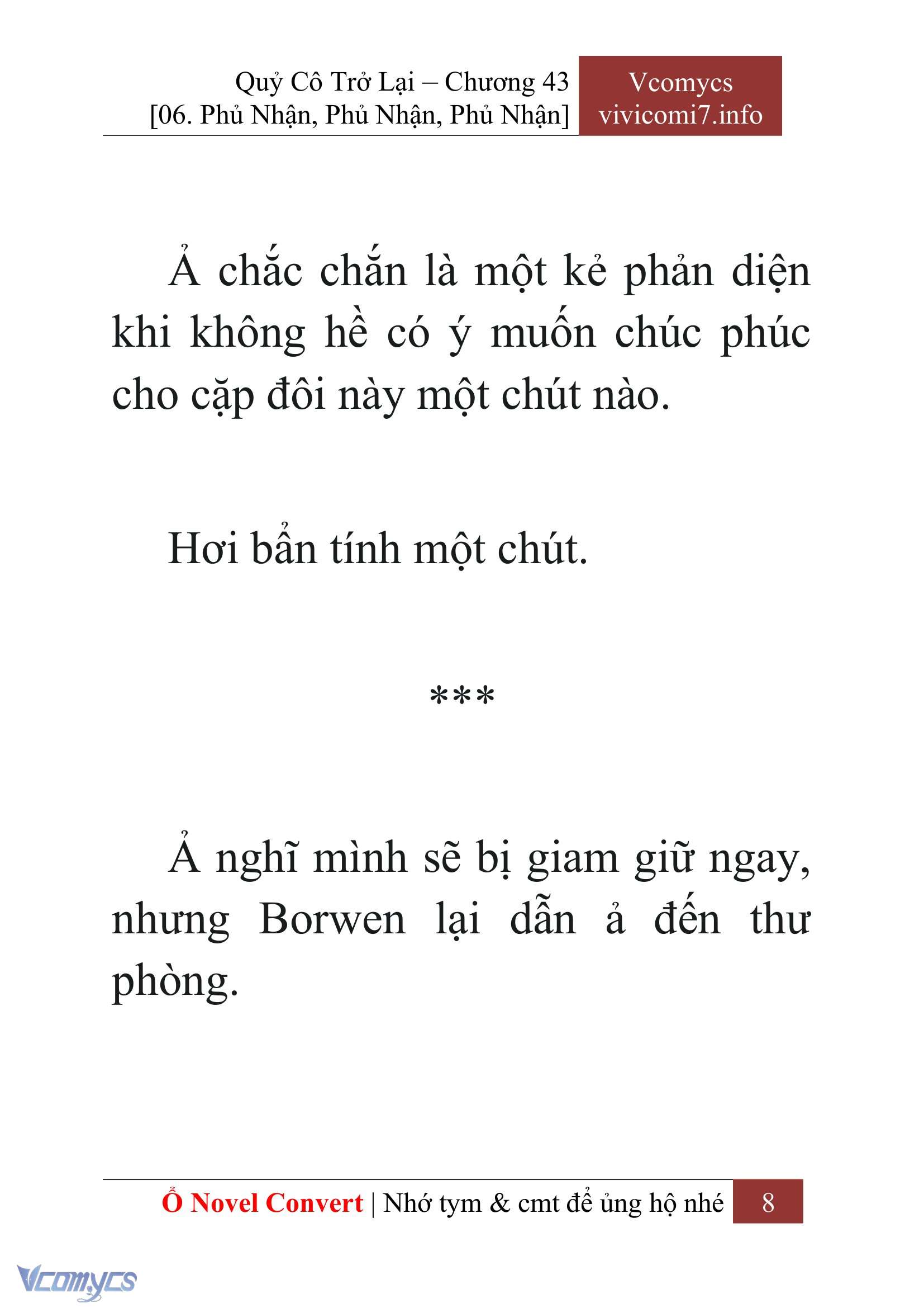 [Novel] Quý Cô Trở Lại Chapter 43 - Trang 11