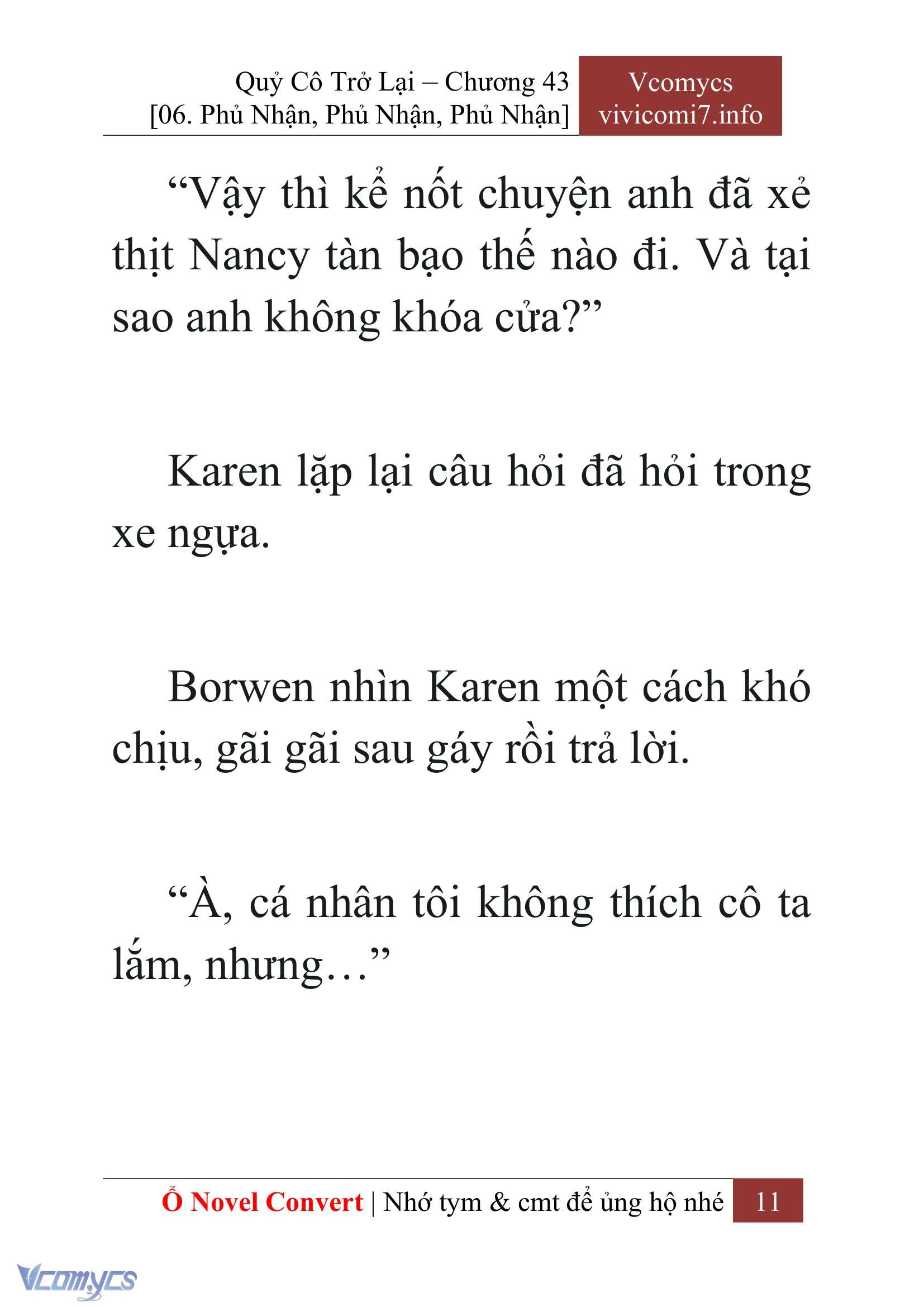 [Novel] Quý Cô Trở Lại Chapter 43 - Trang 14