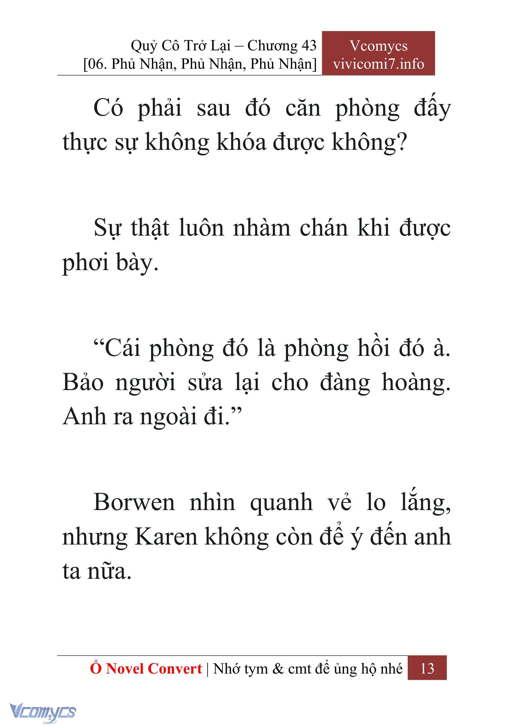 [Novel] Quý Cô Trở Lại Chapter 43 - Trang 16