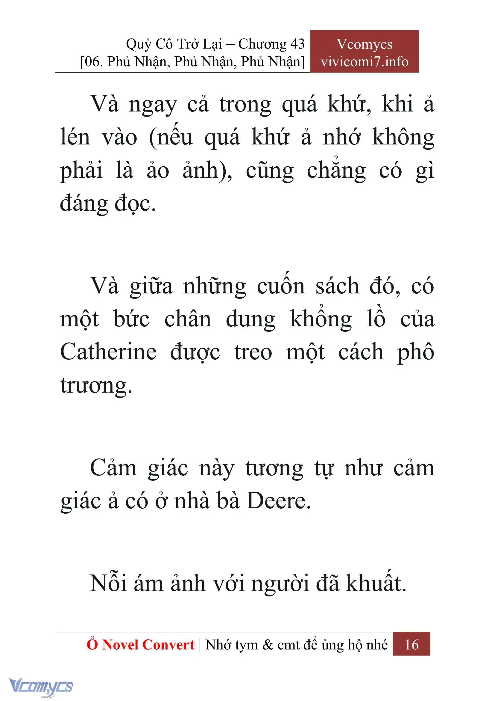 [Novel] Quý Cô Trở Lại Chapter 43 - Trang 19