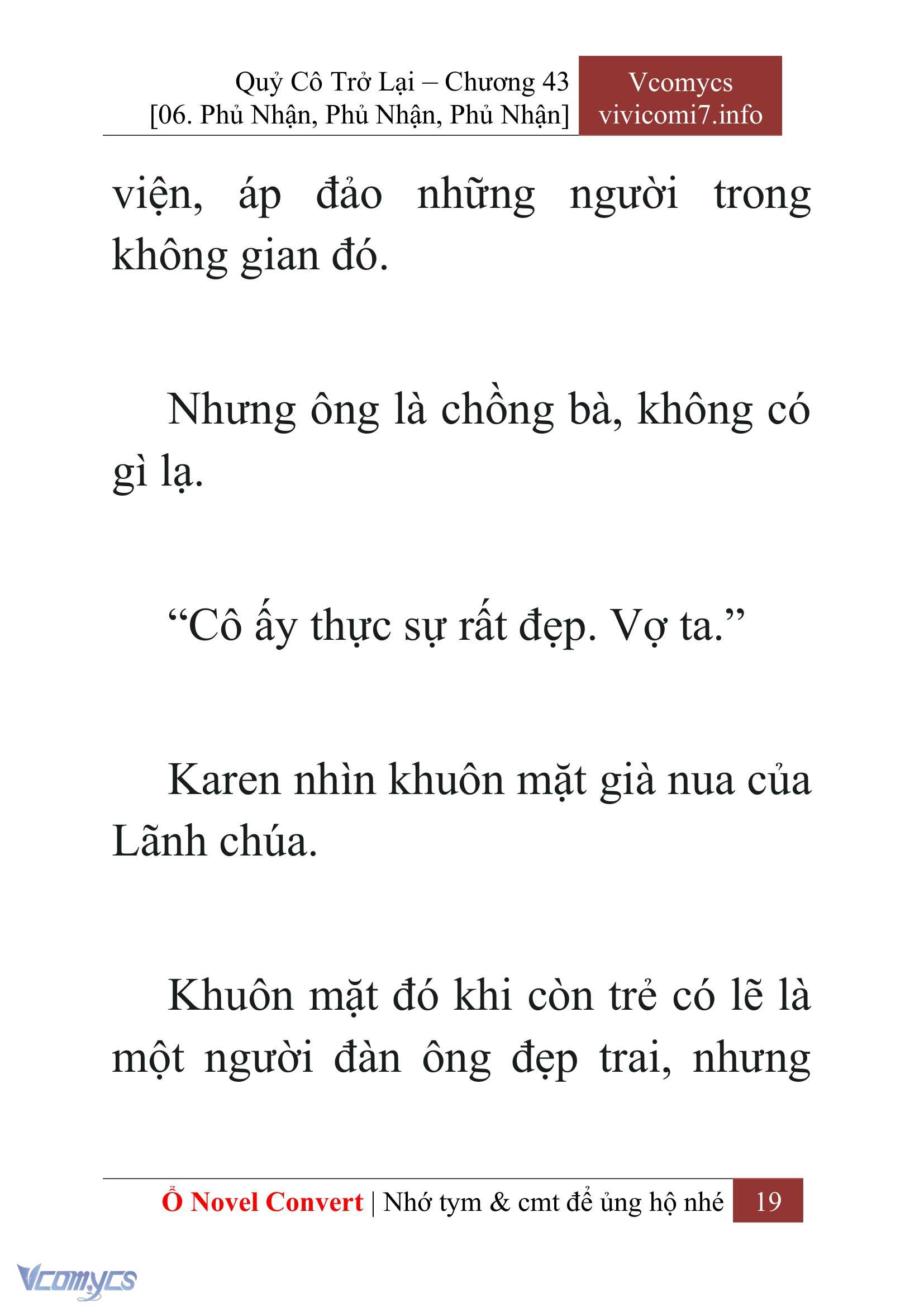 [Novel] Quý Cô Trở Lại Chapter 43 - Trang 22