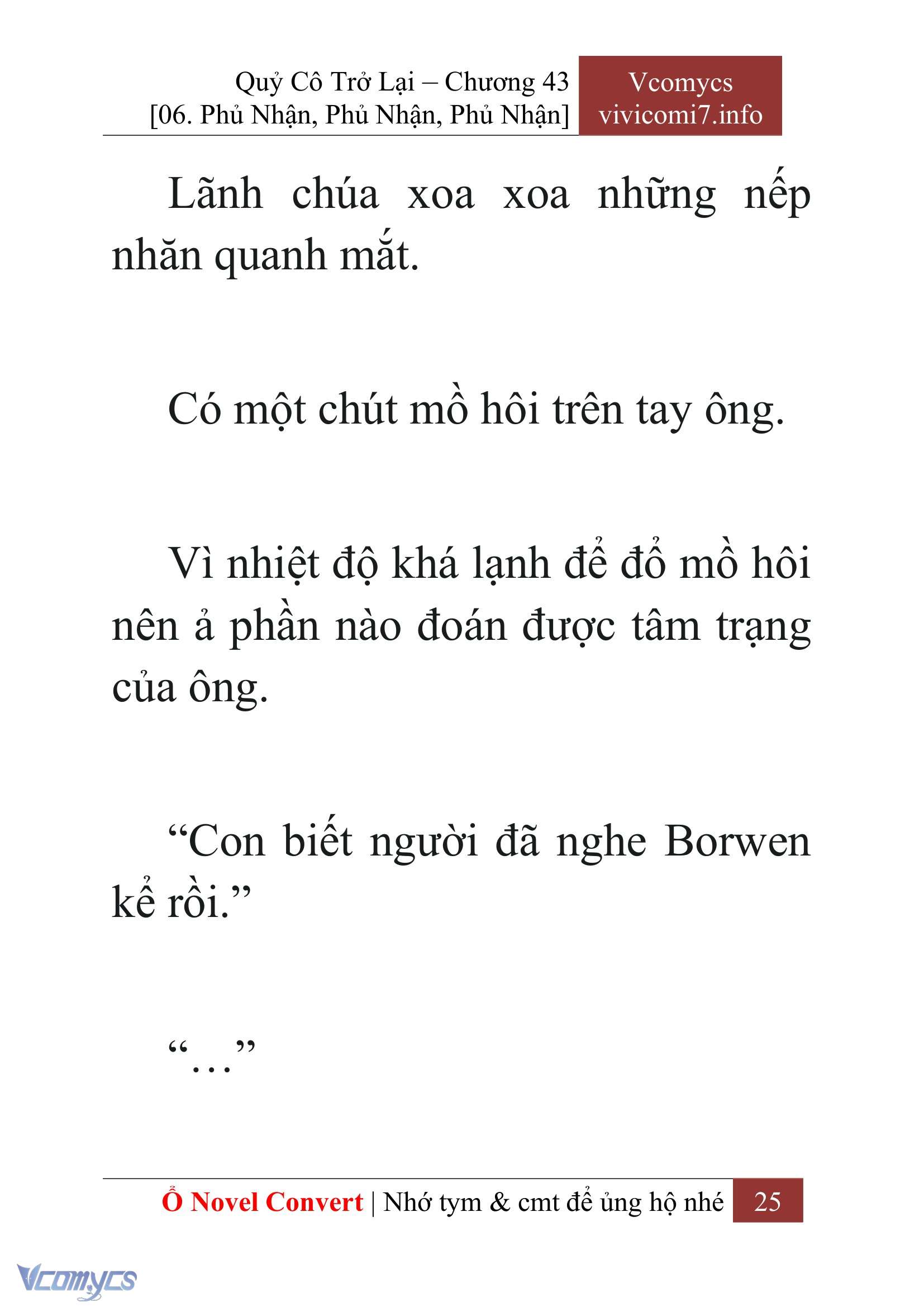 [Novel] Quý Cô Trở Lại Chapter 43 - Trang 28
