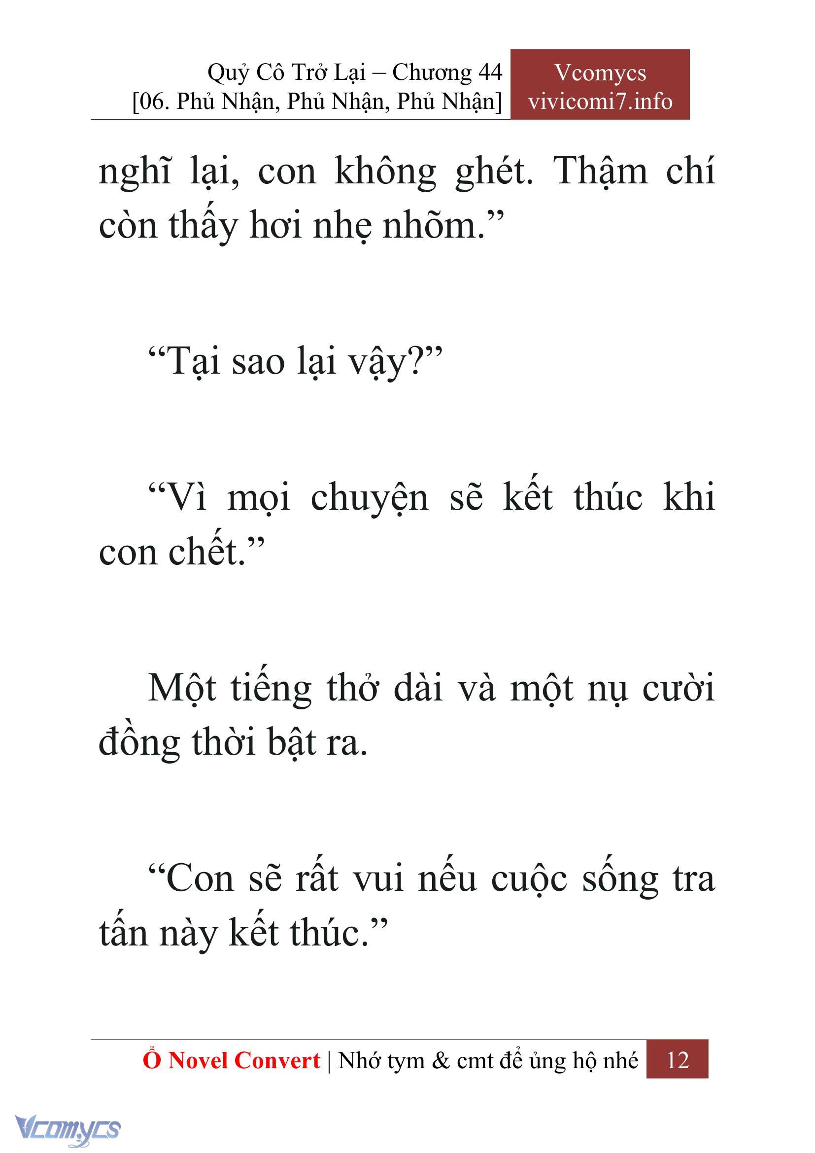 [Novel] Quý Cô Trở Lại Chapter 44 - Trang 15