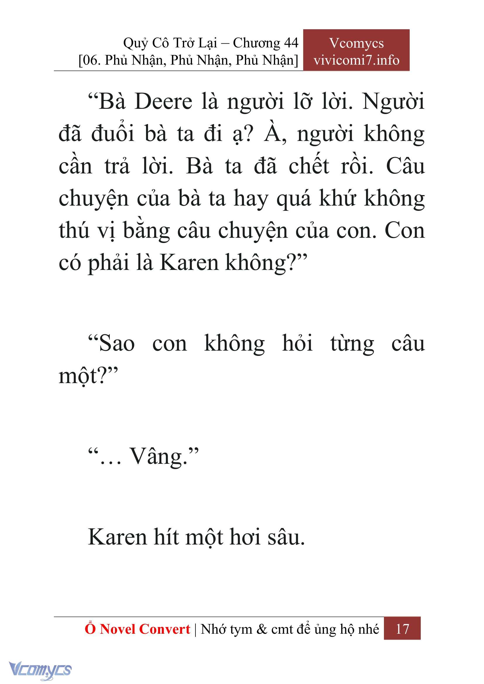 [Novel] Quý Cô Trở Lại Chapter 44 - Trang 20