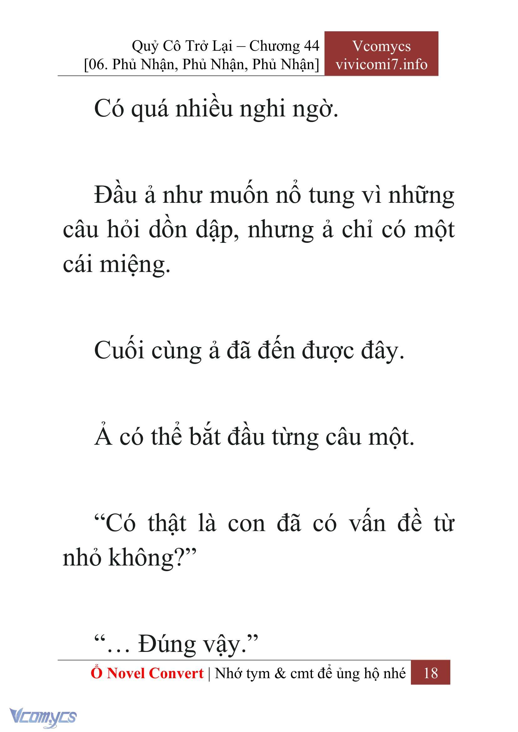 [Novel] Quý Cô Trở Lại Chapter 44 - Trang 21