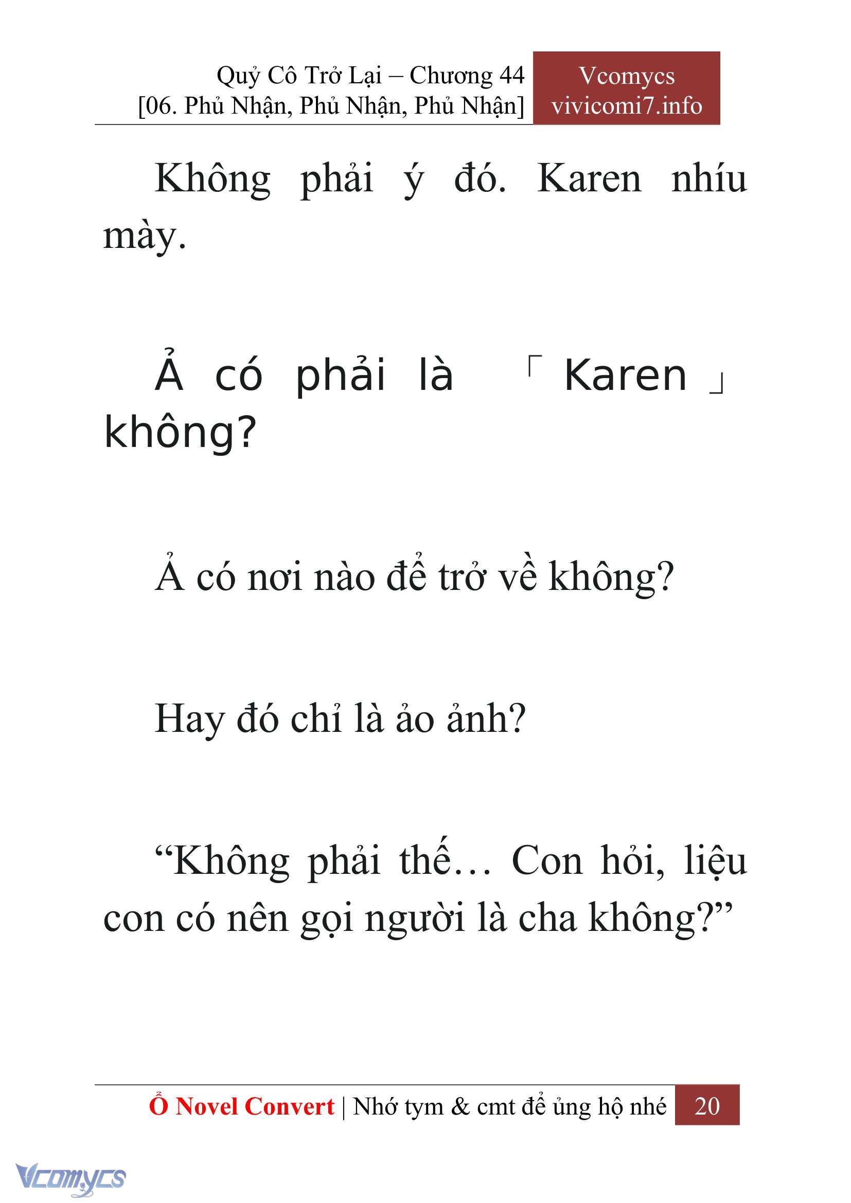 [Novel] Quý Cô Trở Lại Chapter 44 - Trang 23