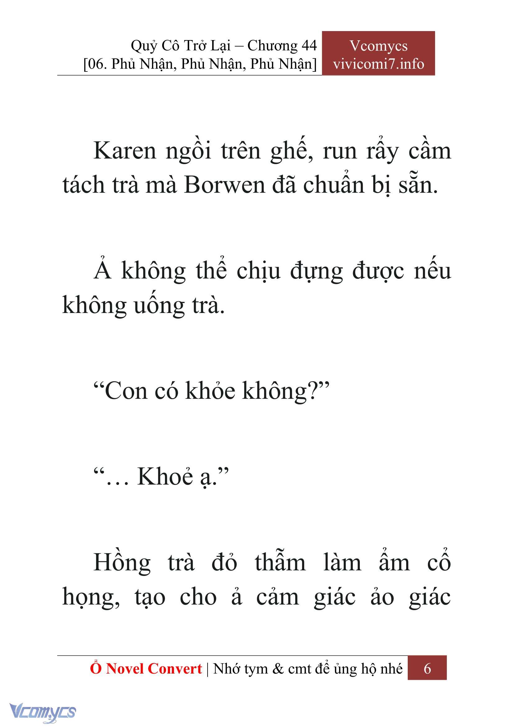 [Novel] Quý Cô Trở Lại Chapter 44 - Trang 9