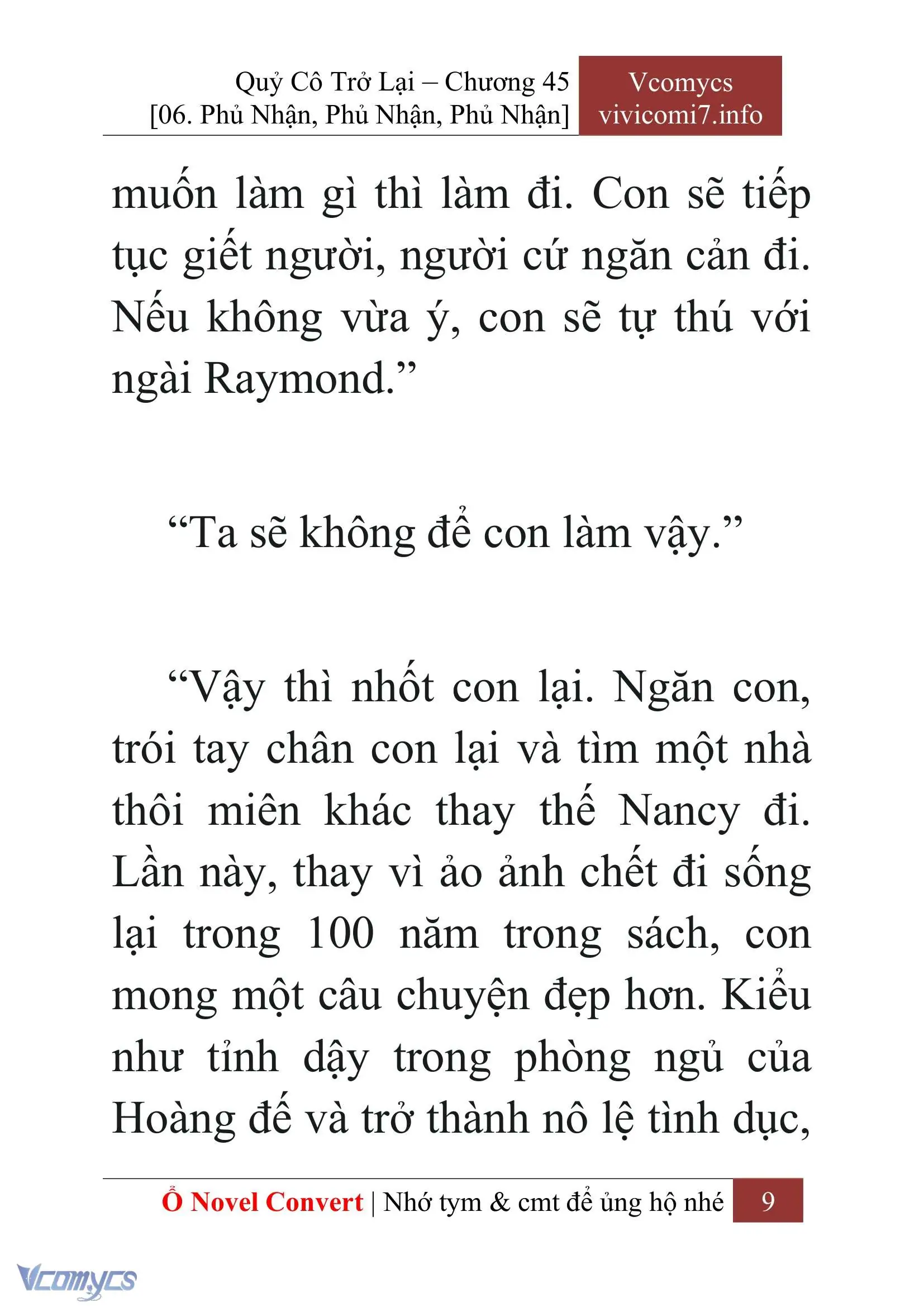 [Novel] Quý Cô Trở Lại Chapter 45 - Trang 12
