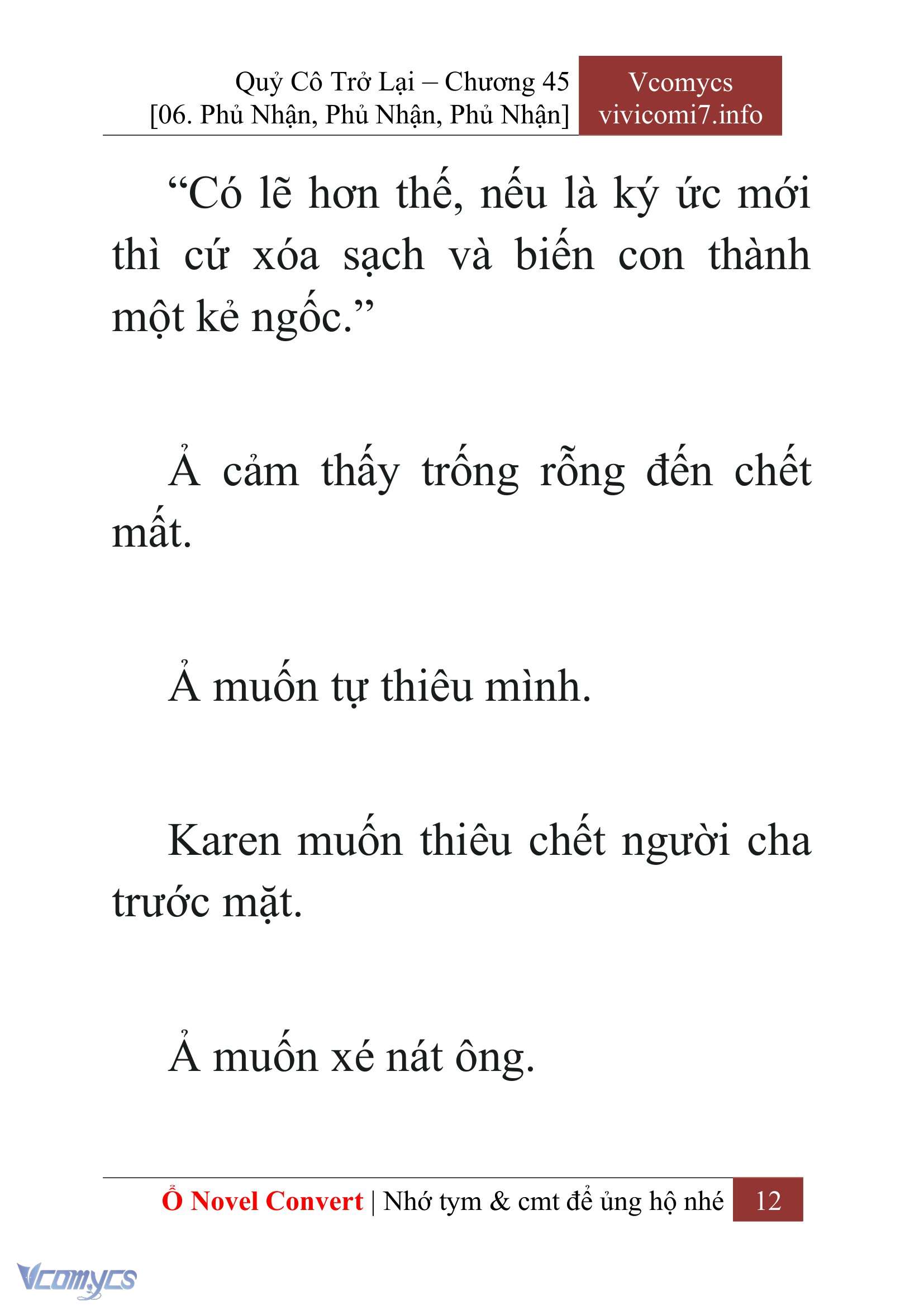 [Novel] Quý Cô Trở Lại Chapter 45 - Trang 15