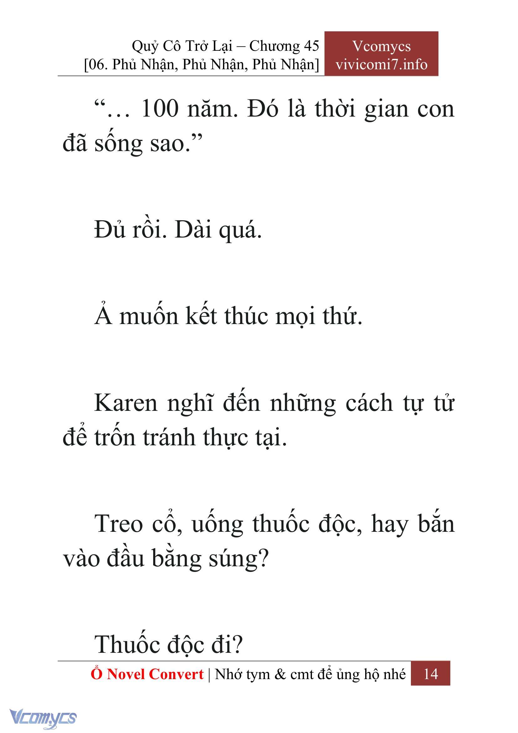 [Novel] Quý Cô Trở Lại Chapter 45 - Trang 17