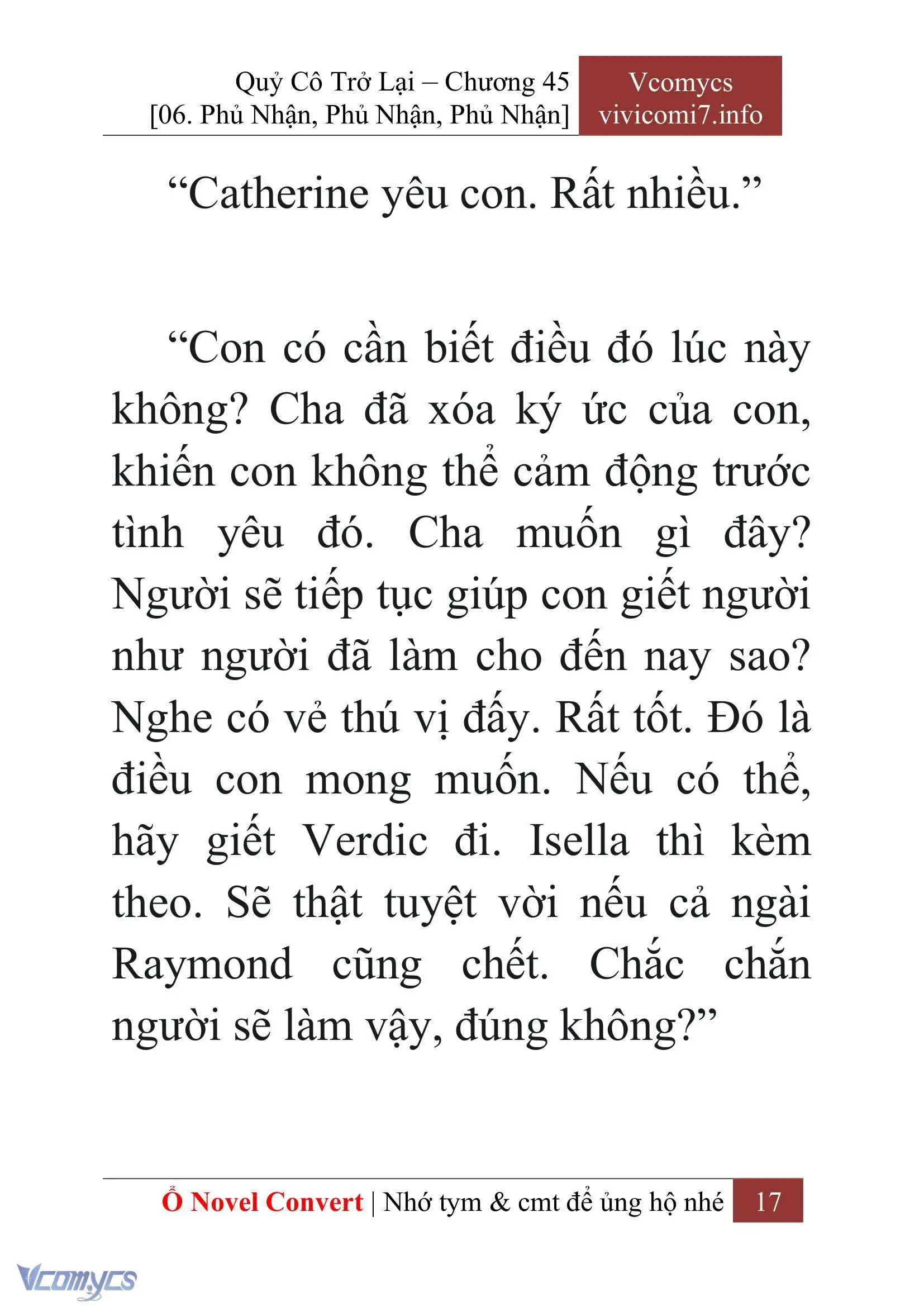 [Novel] Quý Cô Trở Lại Chapter 45 - Trang 20