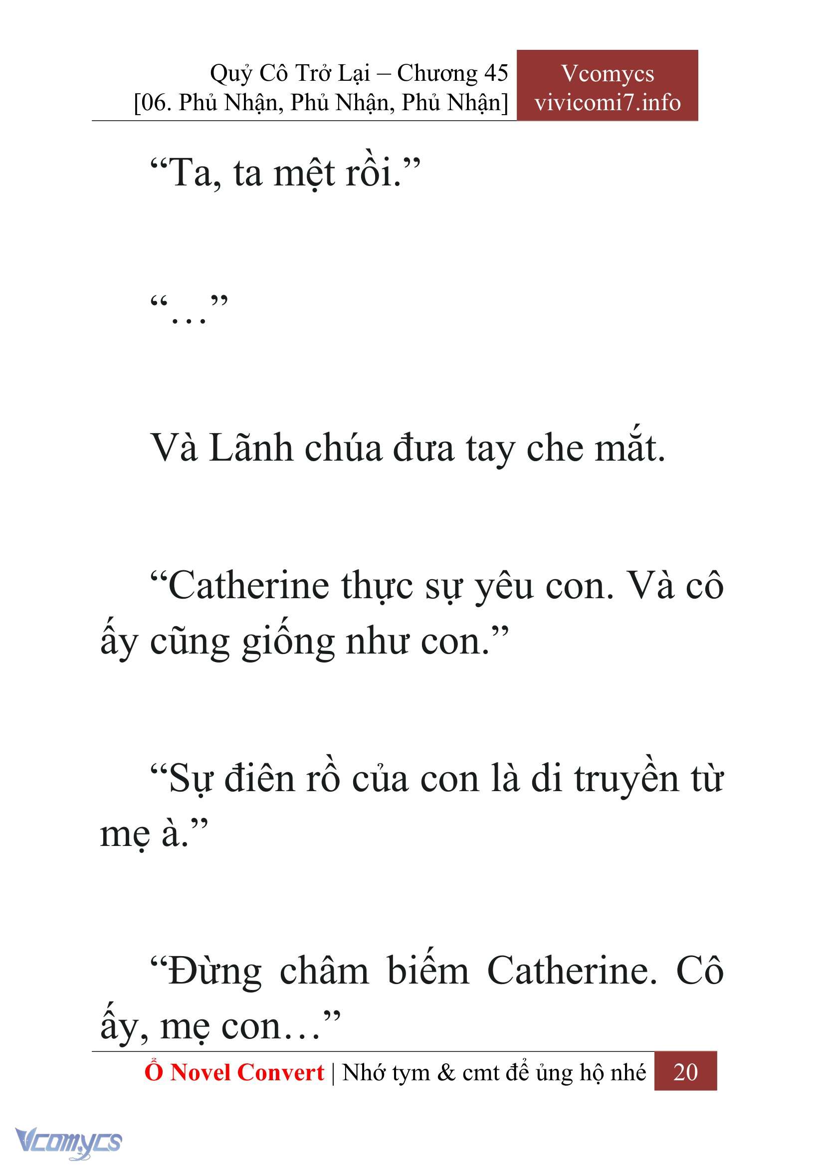 [Novel] Quý Cô Trở Lại Chapter 45 - Trang 23