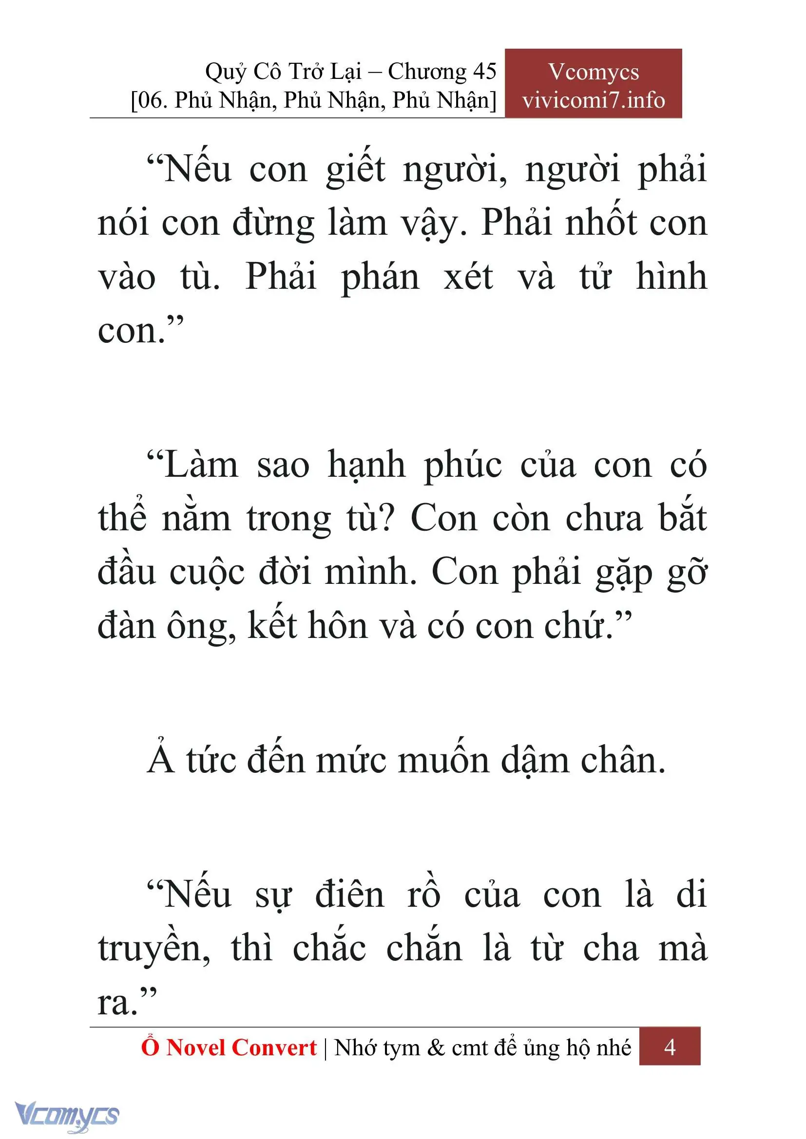 [Novel] Quý Cô Trở Lại Chapter 45 - Trang 7