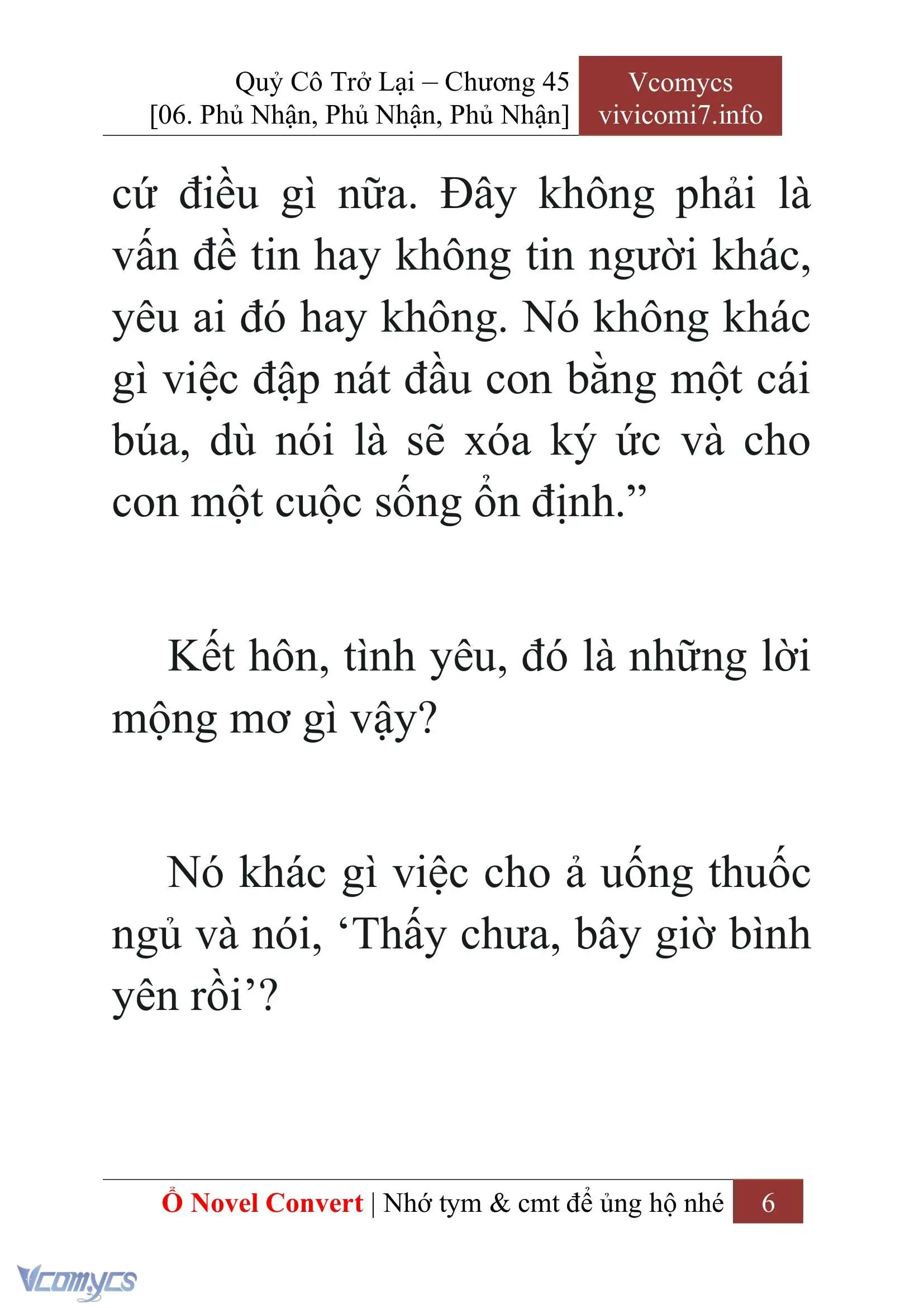 [Novel] Quý Cô Trở Lại Chapter 45 - Trang 9