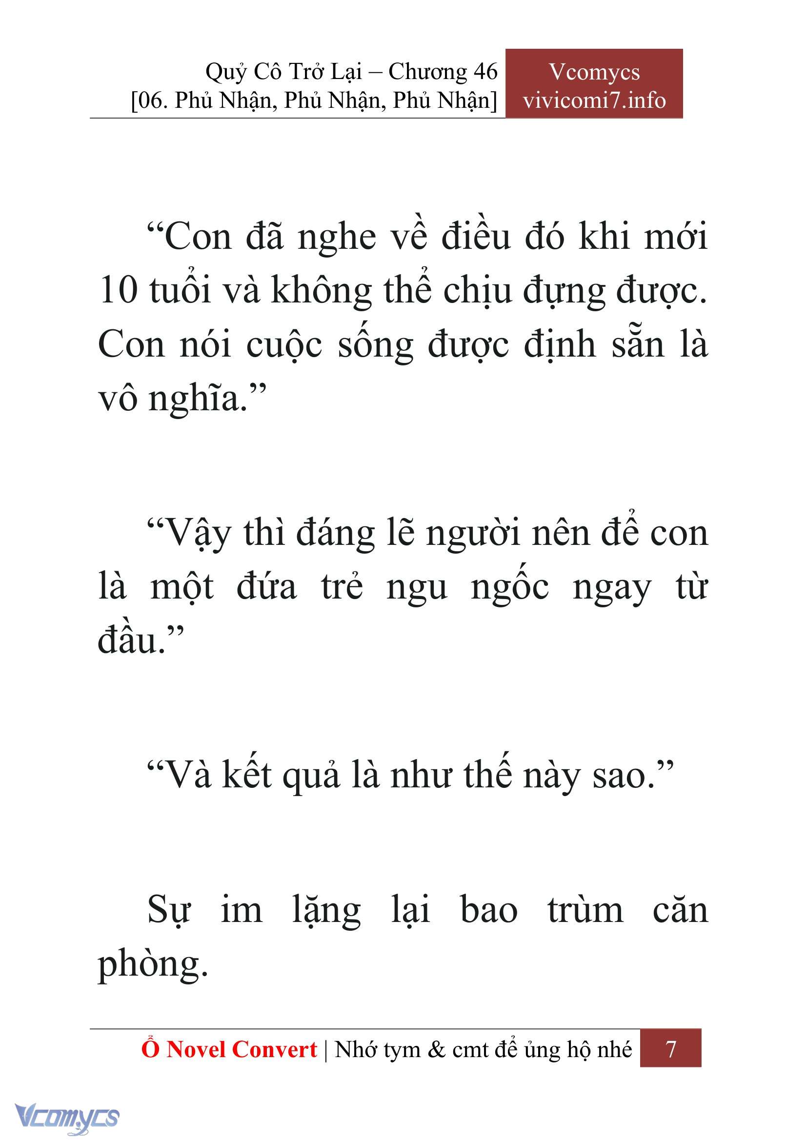 [Novel] Quý Cô Trở Lại Chapter 46 - Trang 10