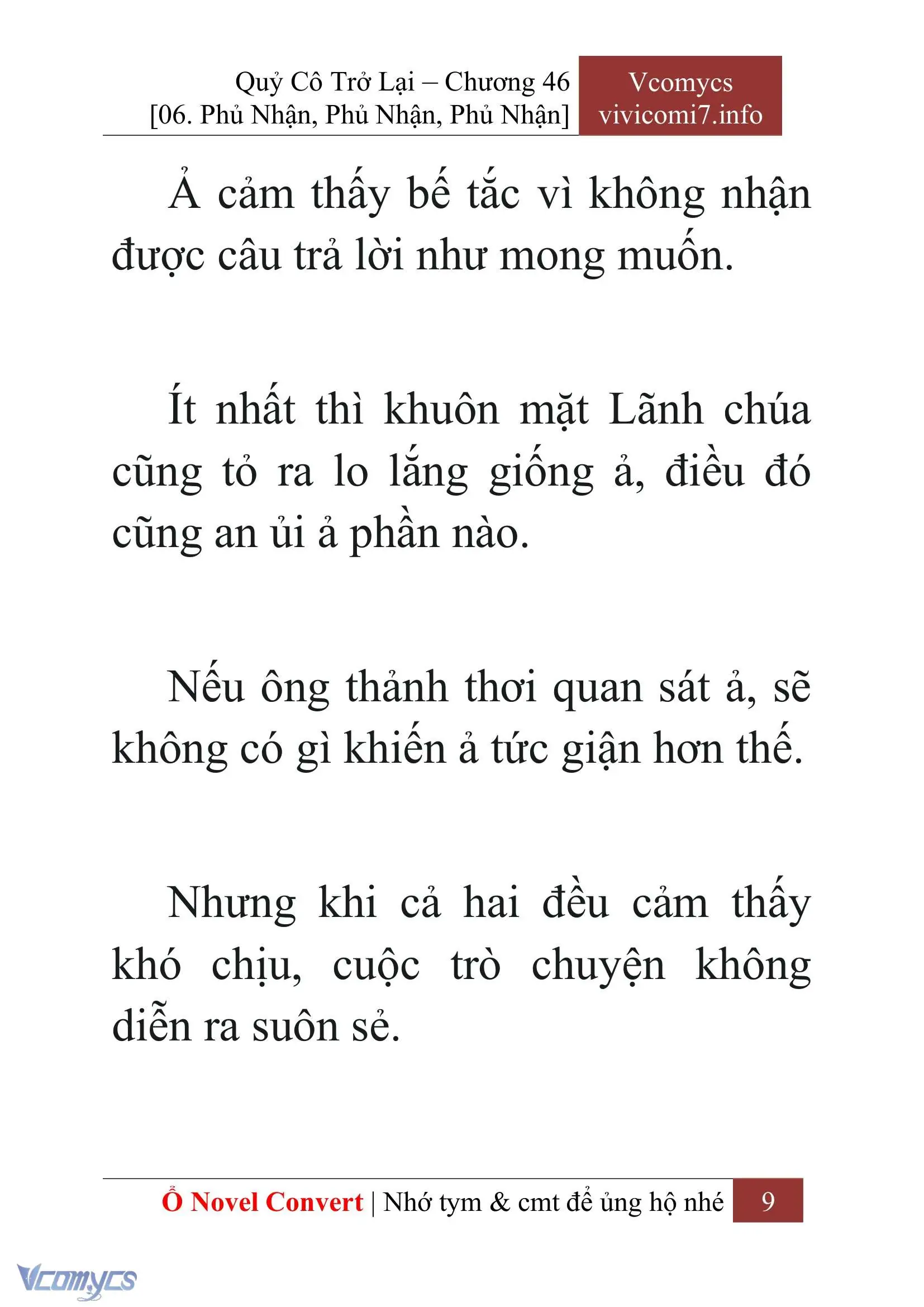 [Novel] Quý Cô Trở Lại Chapter 46 - Trang 12