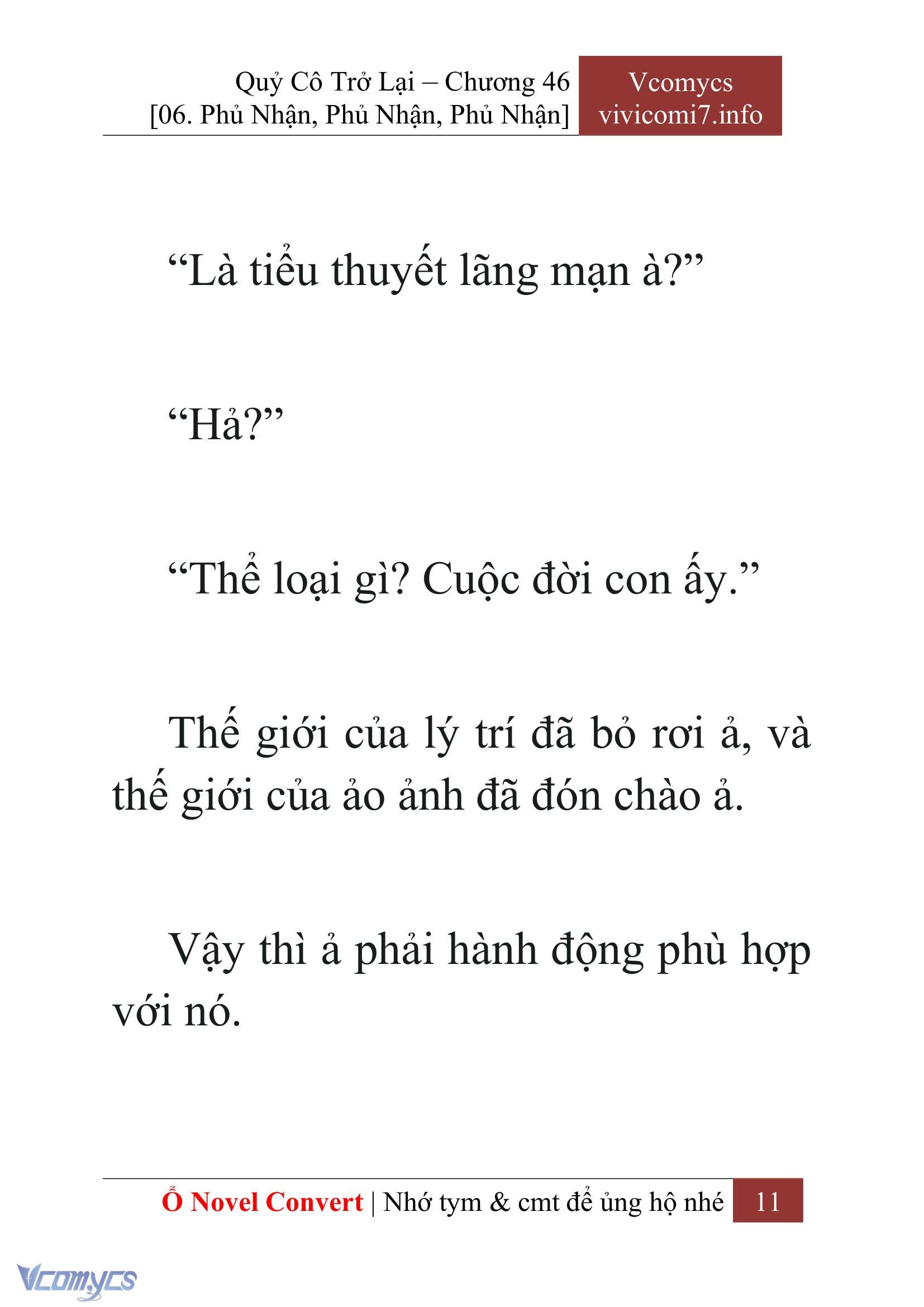 [Novel] Quý Cô Trở Lại Chapter 46 - Trang 14