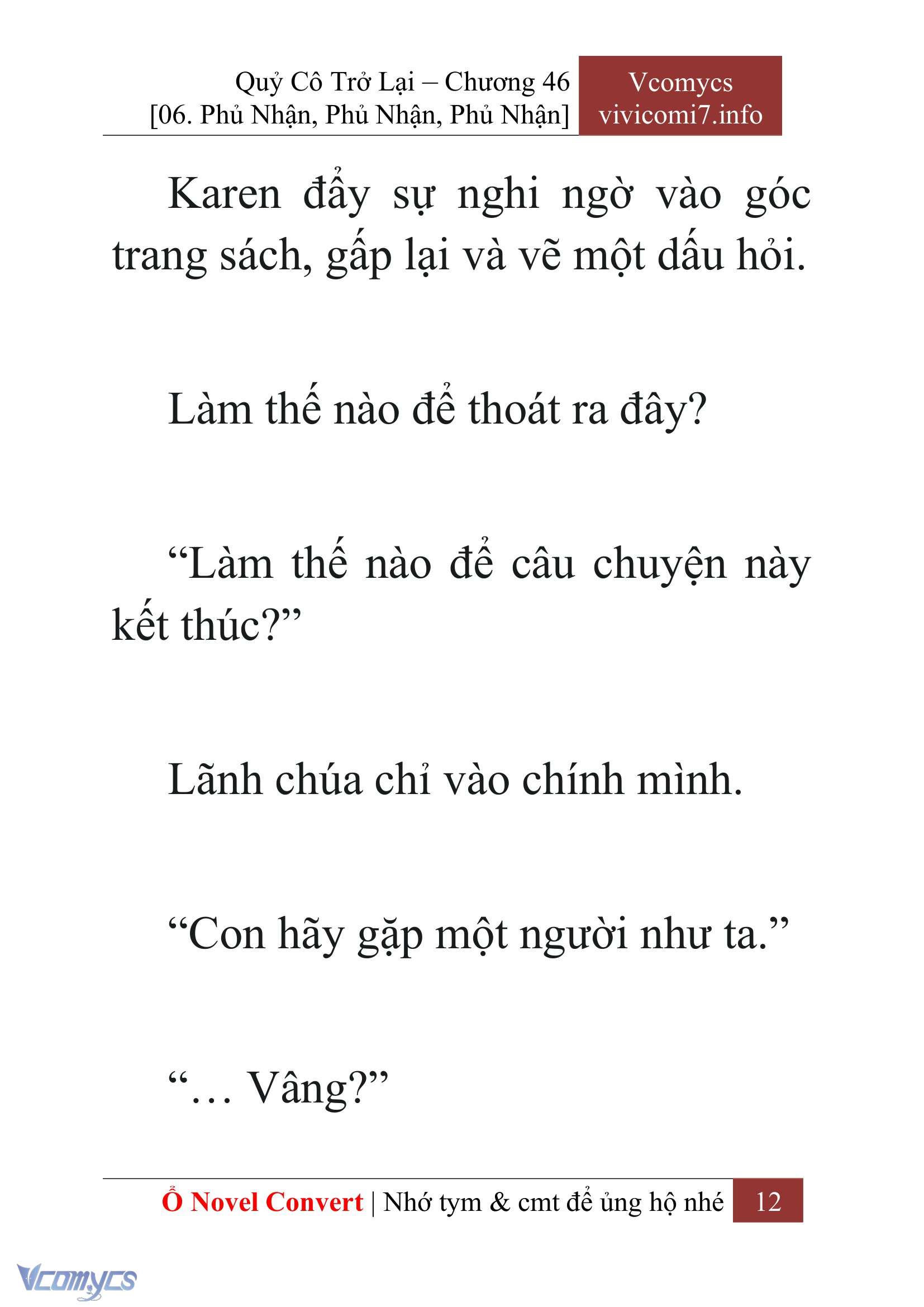 [Novel] Quý Cô Trở Lại Chapter 46 - Trang 15