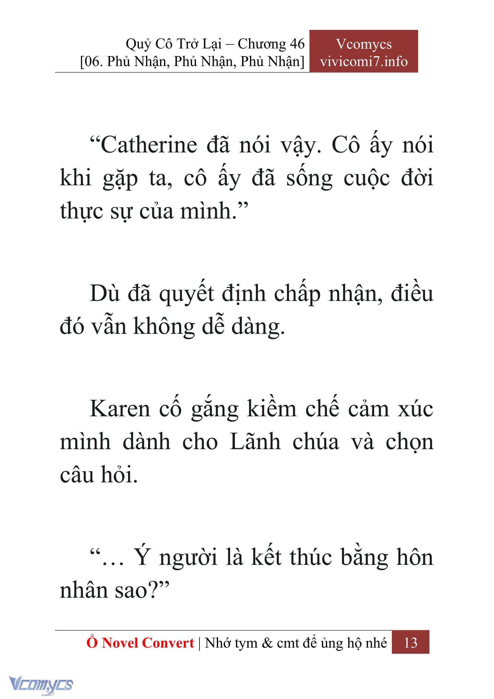 [Novel] Quý Cô Trở Lại Chapter 46 - Trang 16