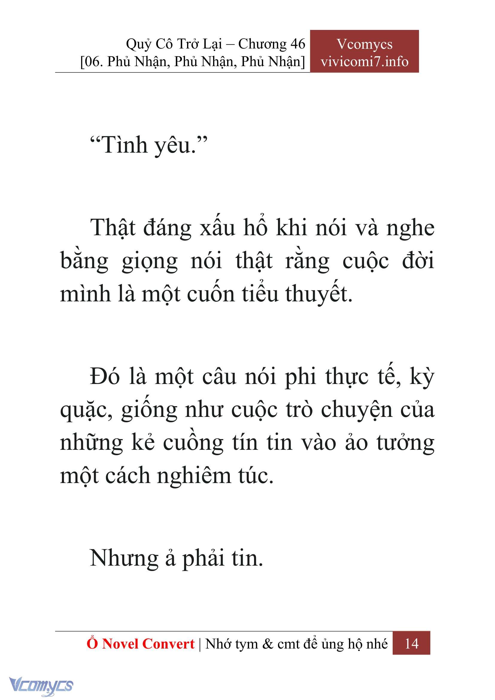 [Novel] Quý Cô Trở Lại Chapter 46 - Trang 17