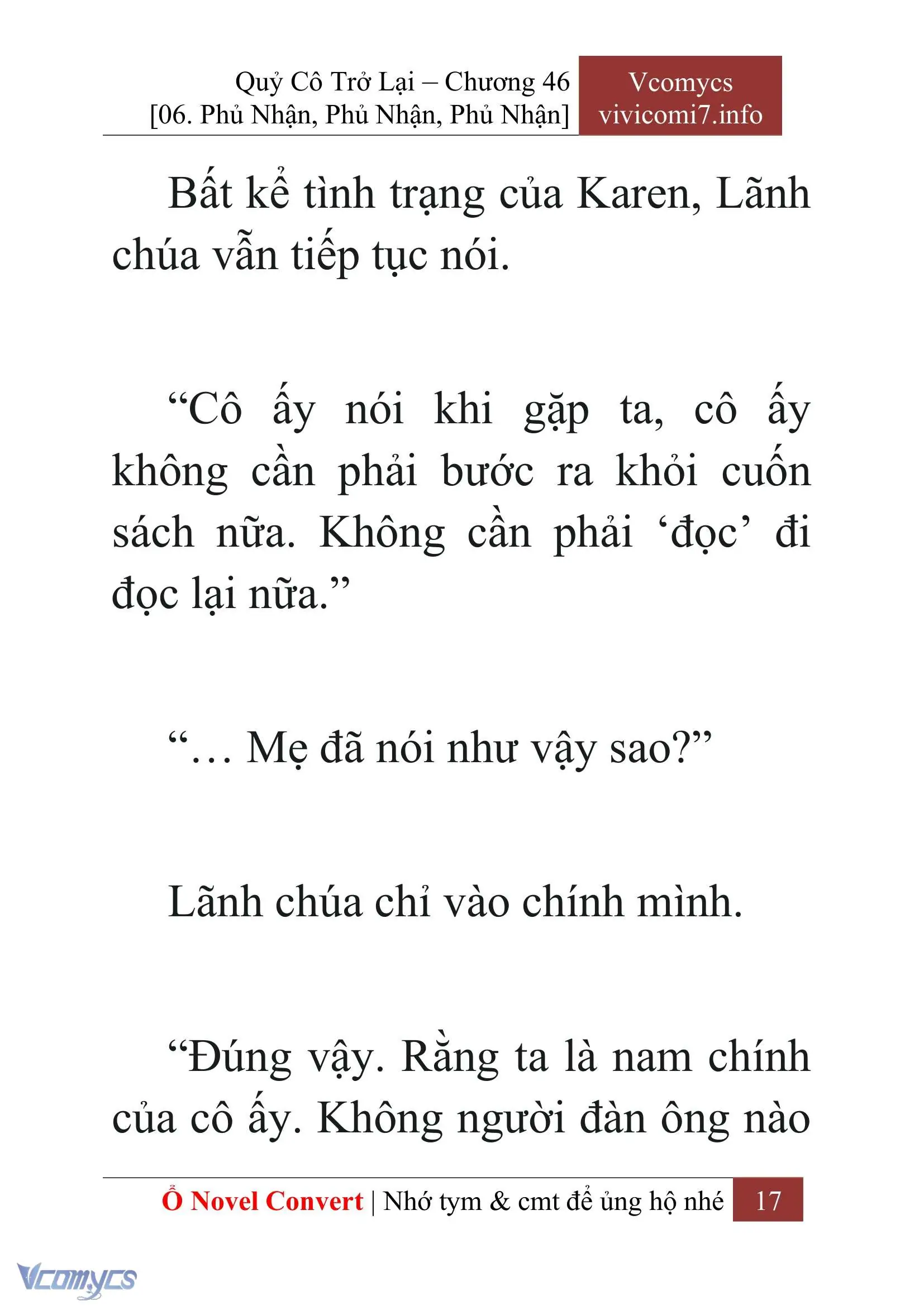 [Novel] Quý Cô Trở Lại Chapter 46 - Trang 20