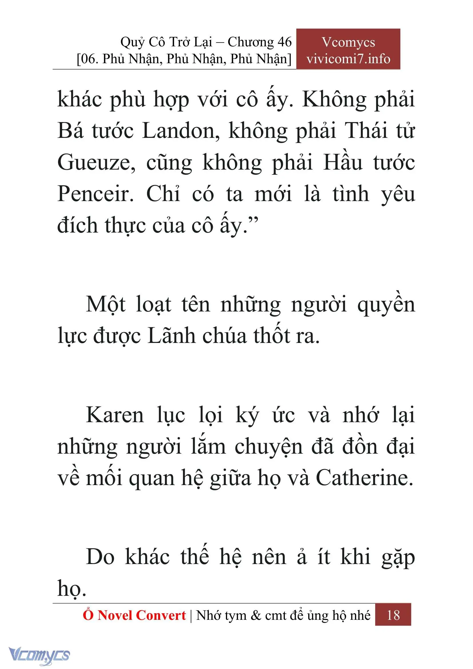 [Novel] Quý Cô Trở Lại Chapter 46 - Trang 21
