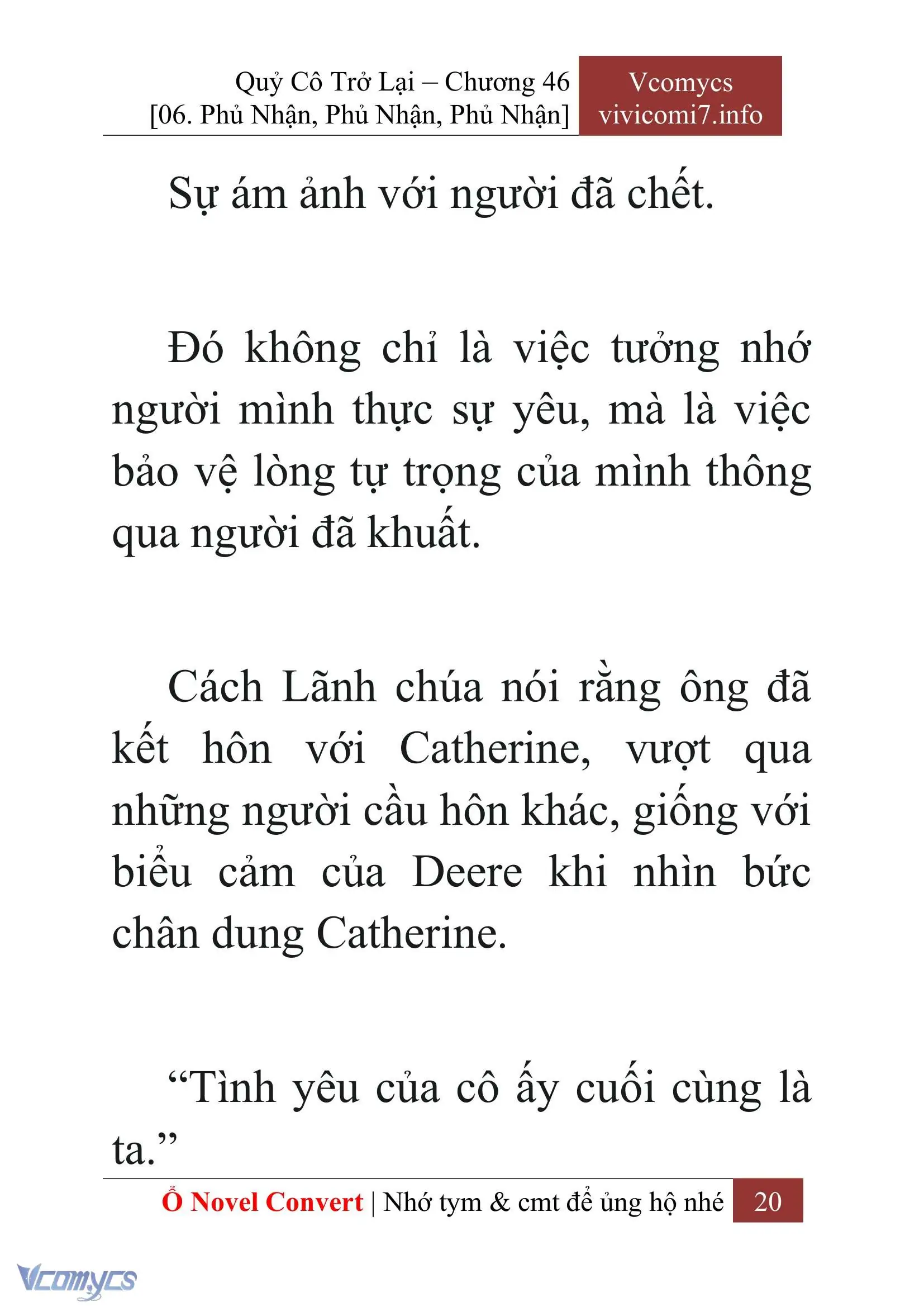 [Novel] Quý Cô Trở Lại Chapter 46 - Trang 23