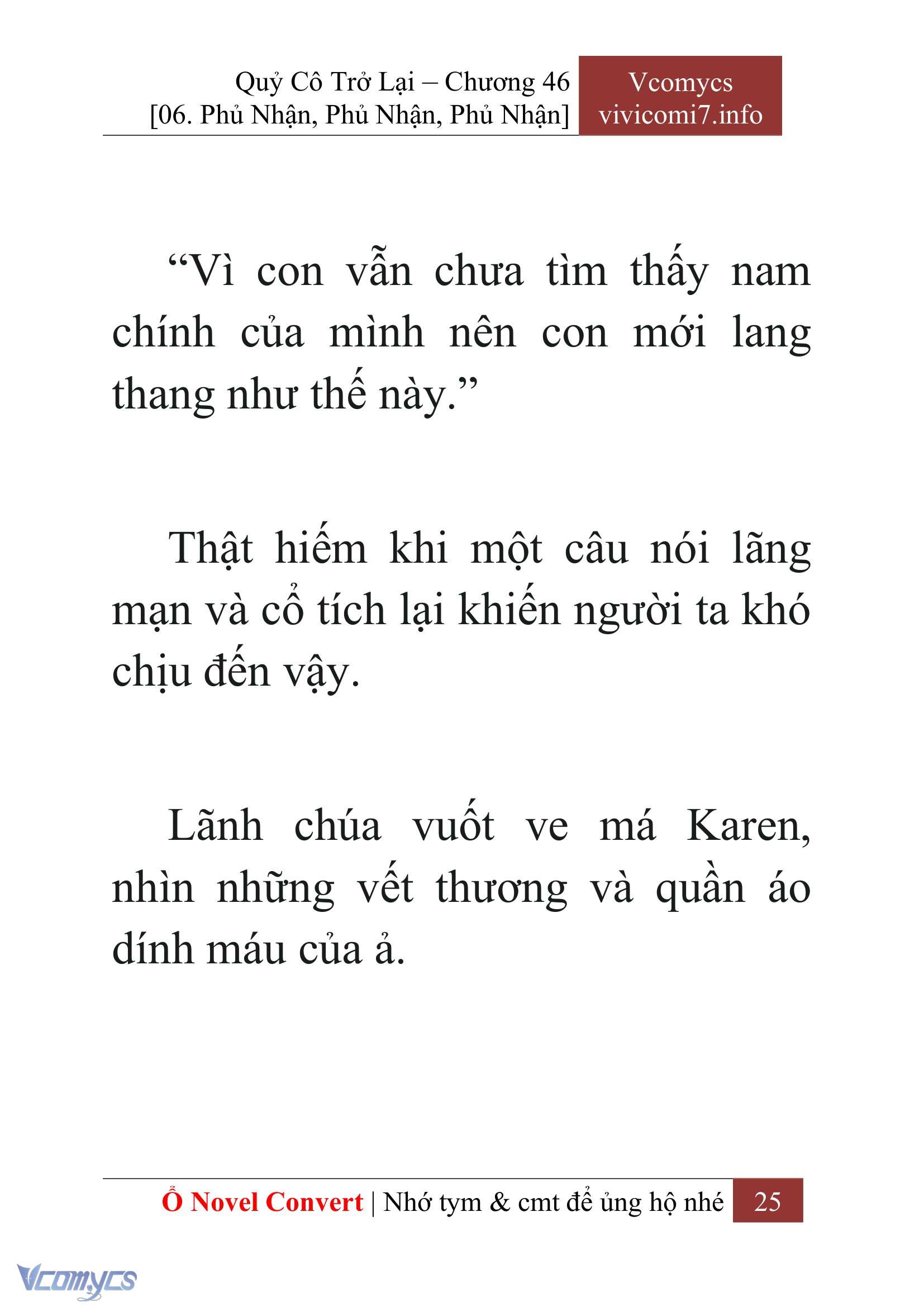 [Novel] Quý Cô Trở Lại Chapter 46 - Trang 28