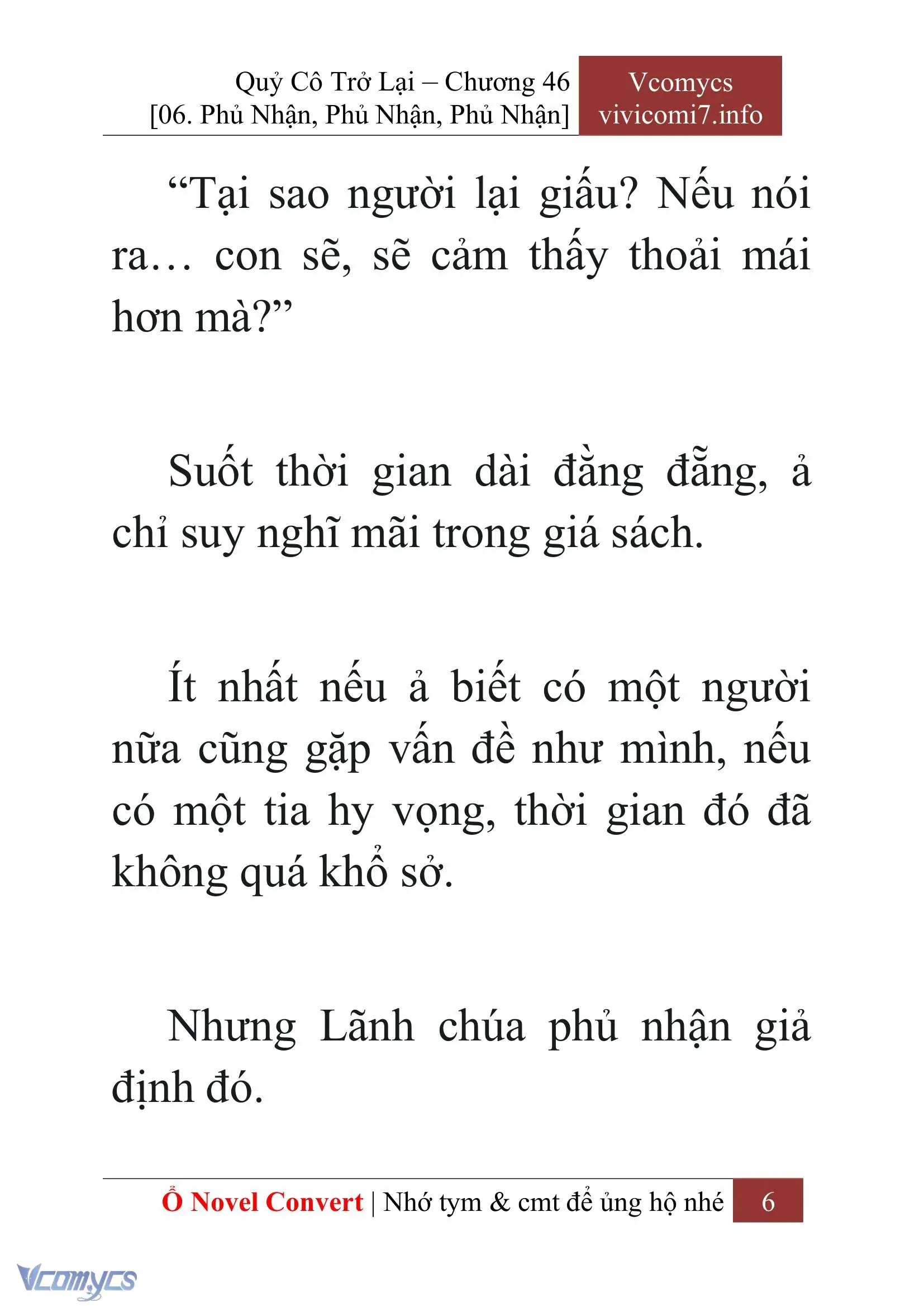 [Novel] Quý Cô Trở Lại Chapter 46 - Trang 9