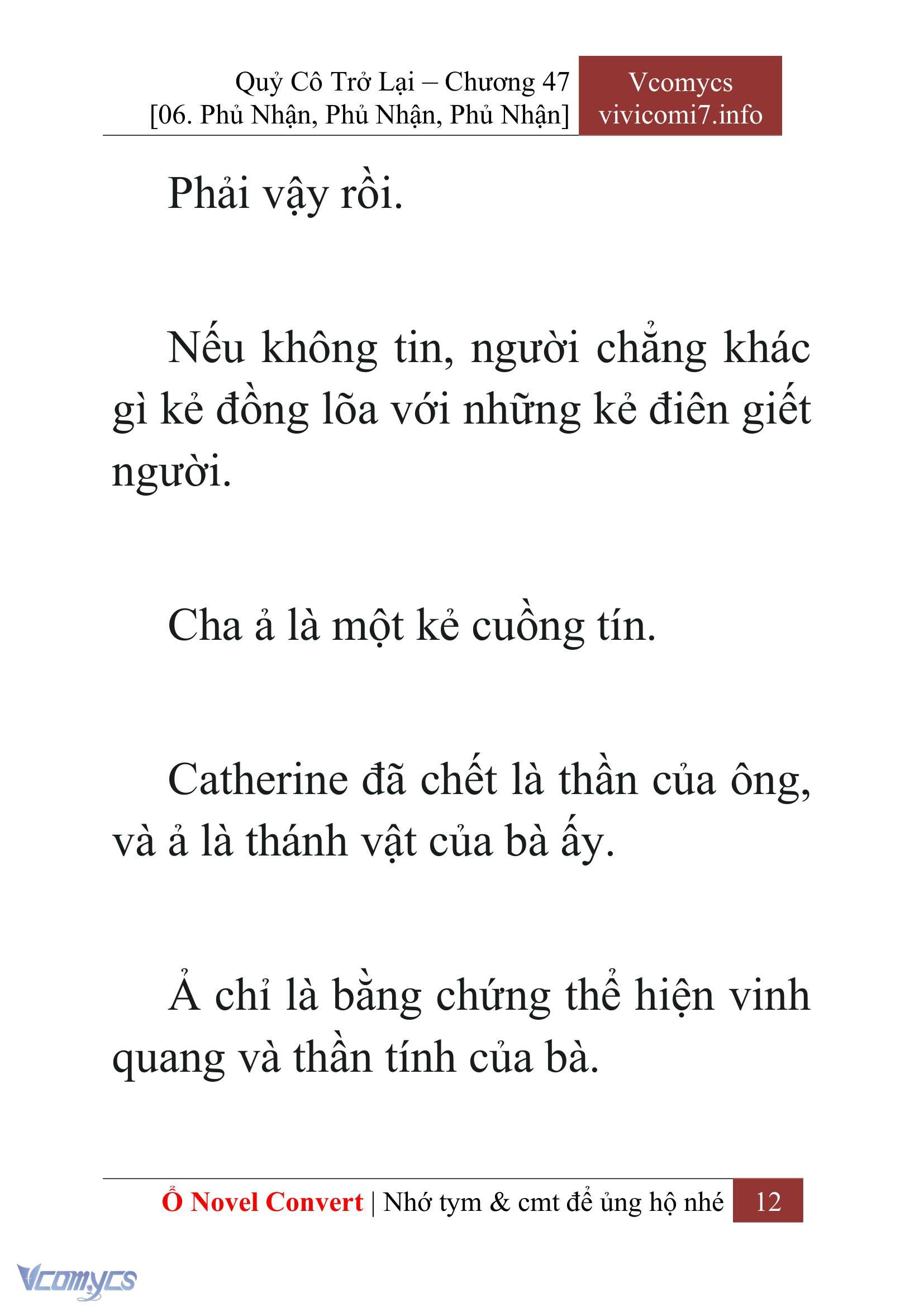 [Novel] Quý Cô Trở Lại Chapter 47 - Trang 15