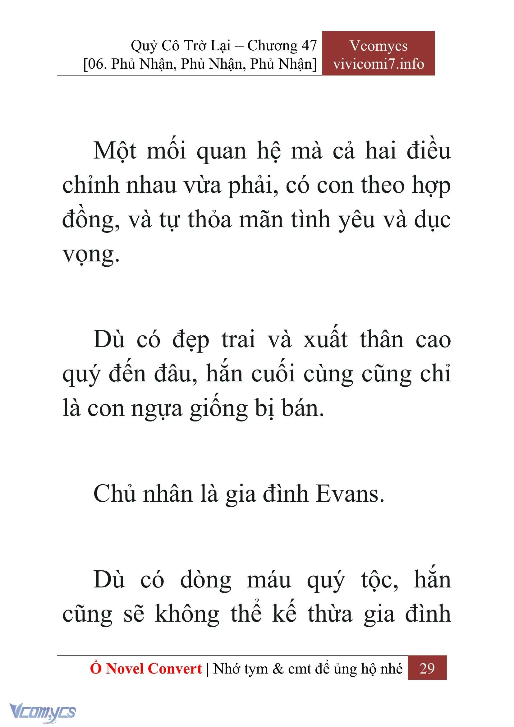 [Novel] Quý Cô Trở Lại Chapter 47 - Trang 32