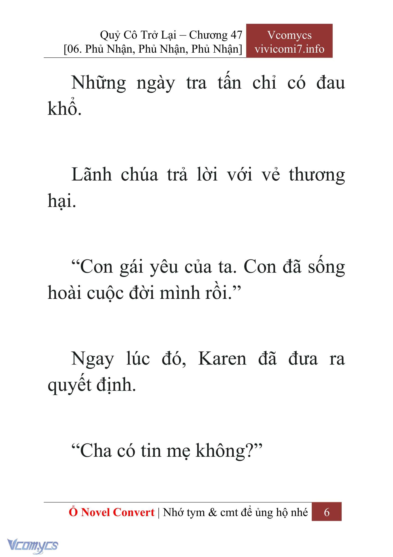 [Novel] Quý Cô Trở Lại Chapter 47 - Trang 9