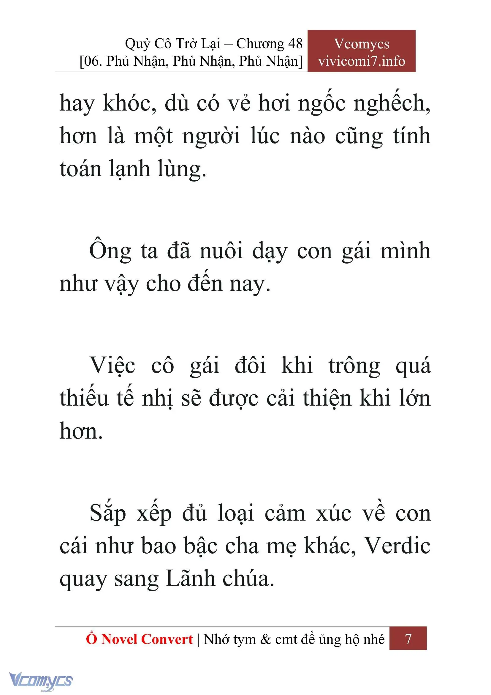 [Novel] Quý Cô Trở Lại Chapter 48 - Trang 10