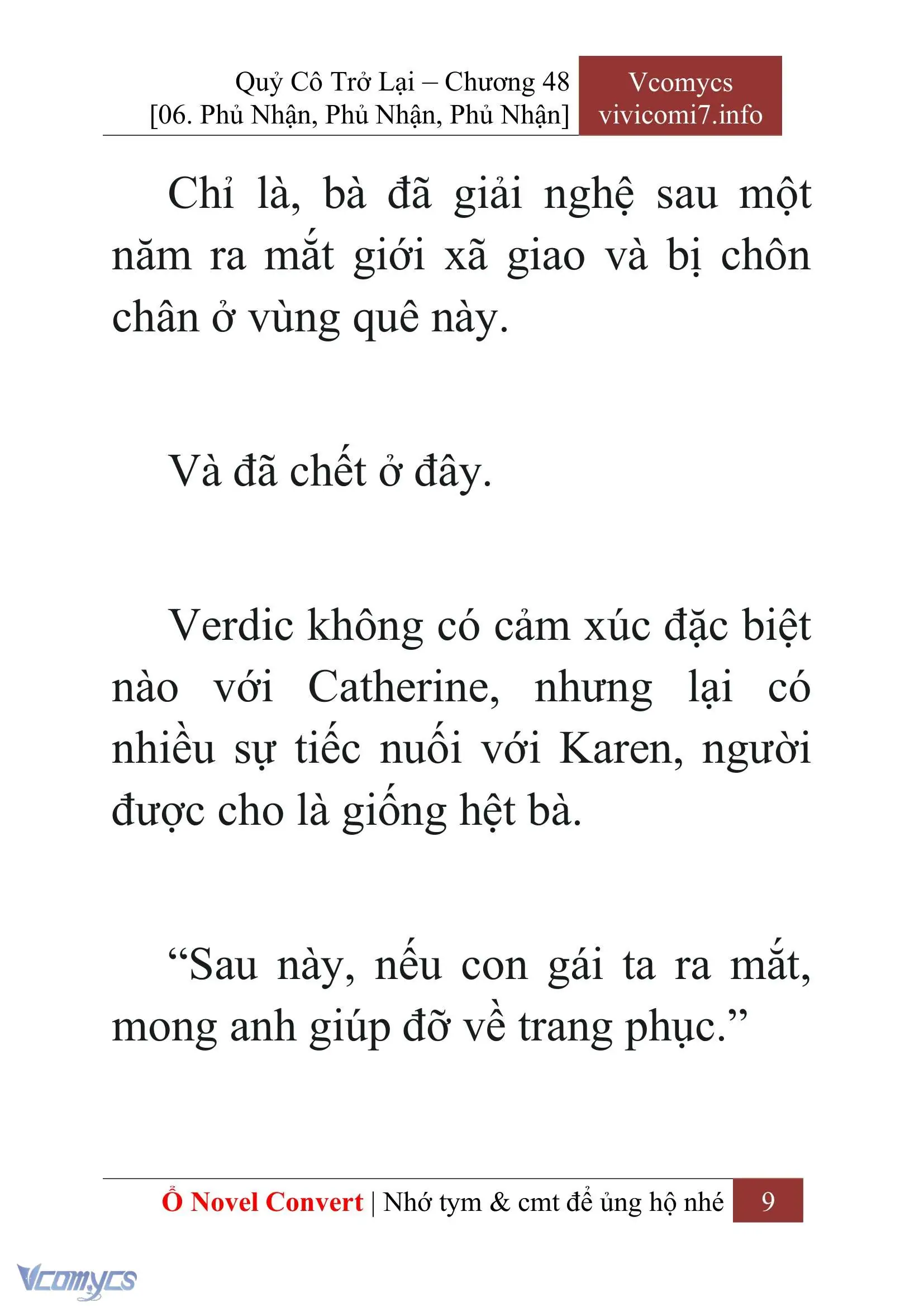 [Novel] Quý Cô Trở Lại Chapter 48 - Trang 12