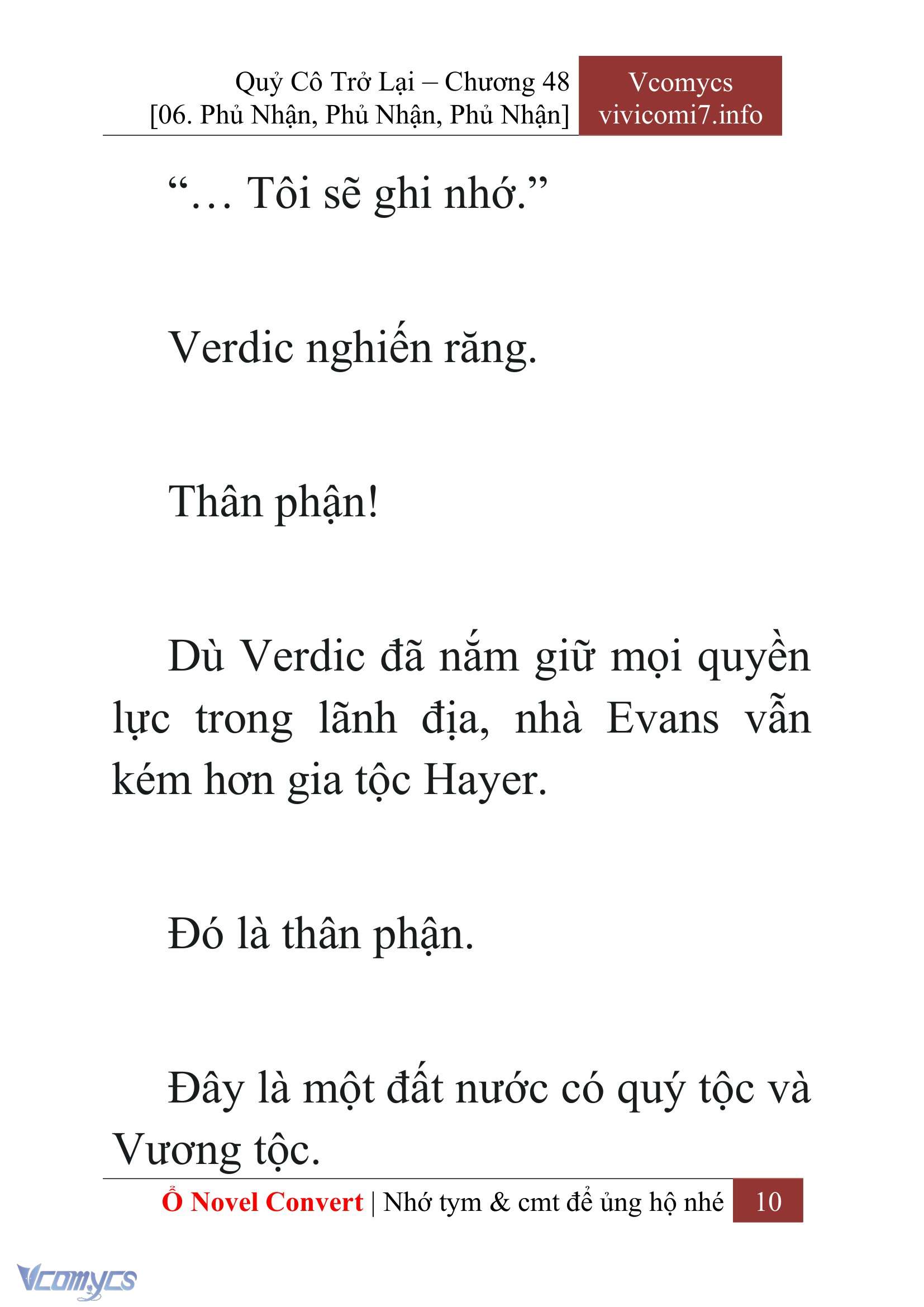 [Novel] Quý Cô Trở Lại Chapter 48 - Trang 13