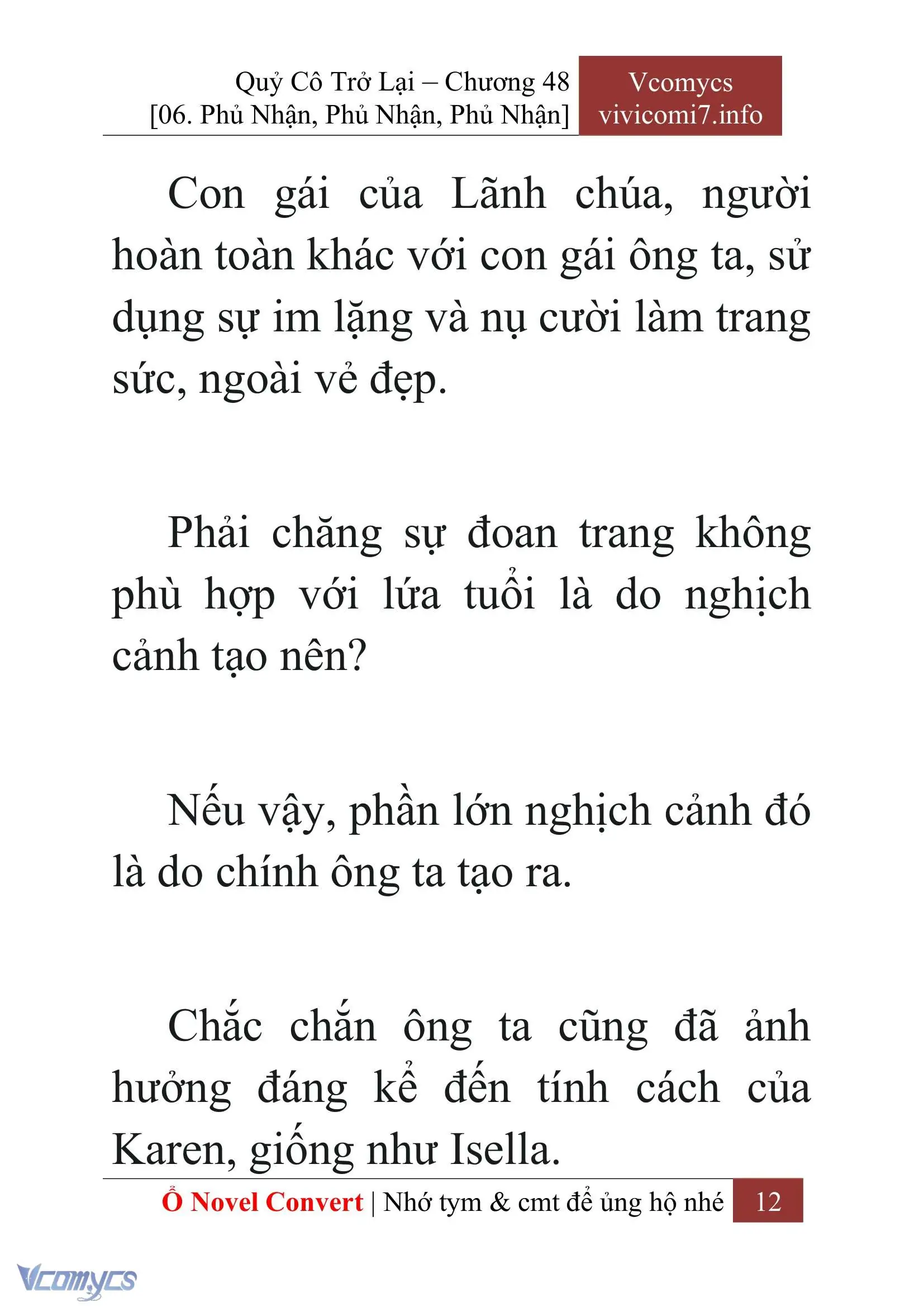 [Novel] Quý Cô Trở Lại Chapter 48 - Trang 15