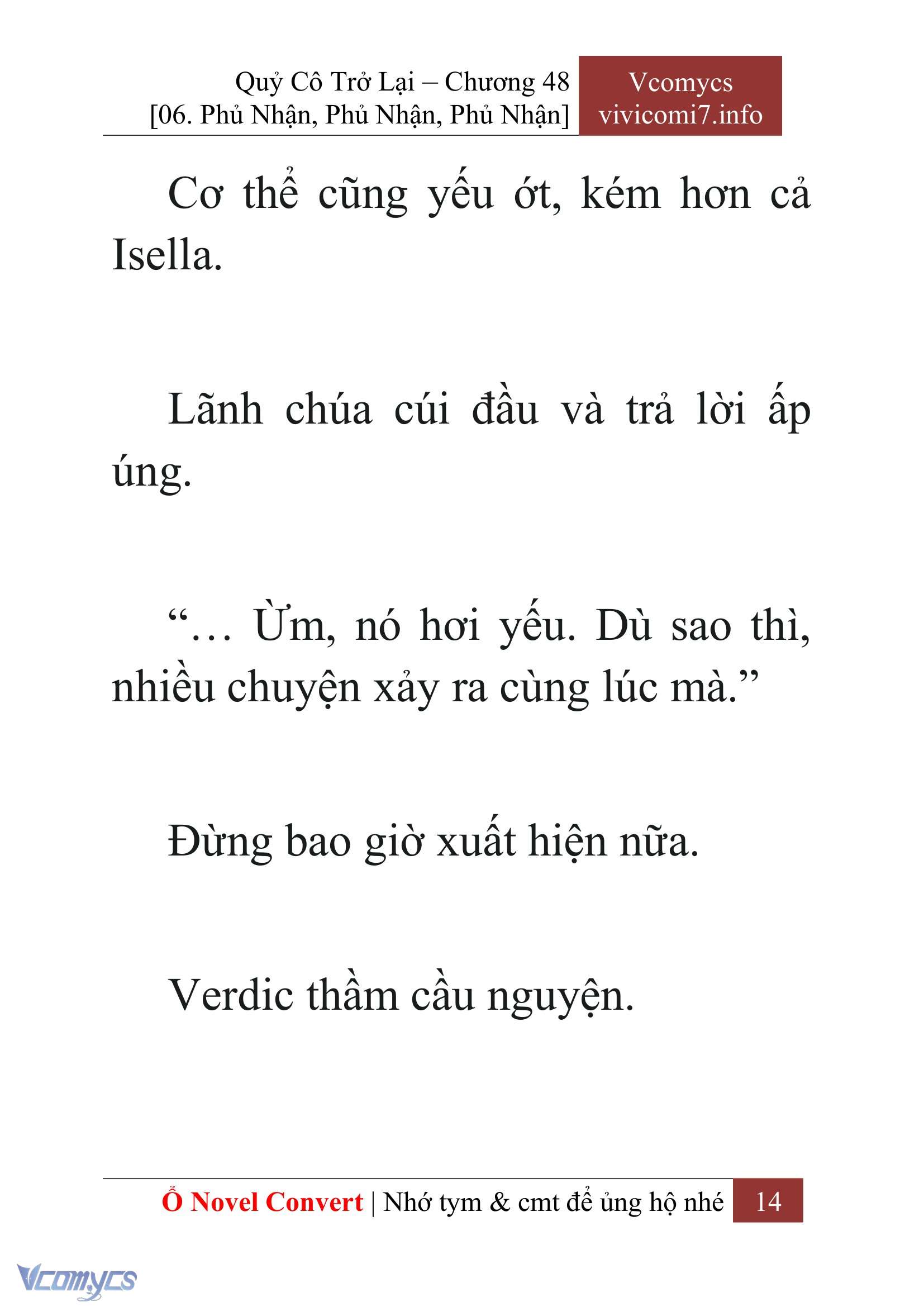 [Novel] Quý Cô Trở Lại Chapter 48 - Trang 17