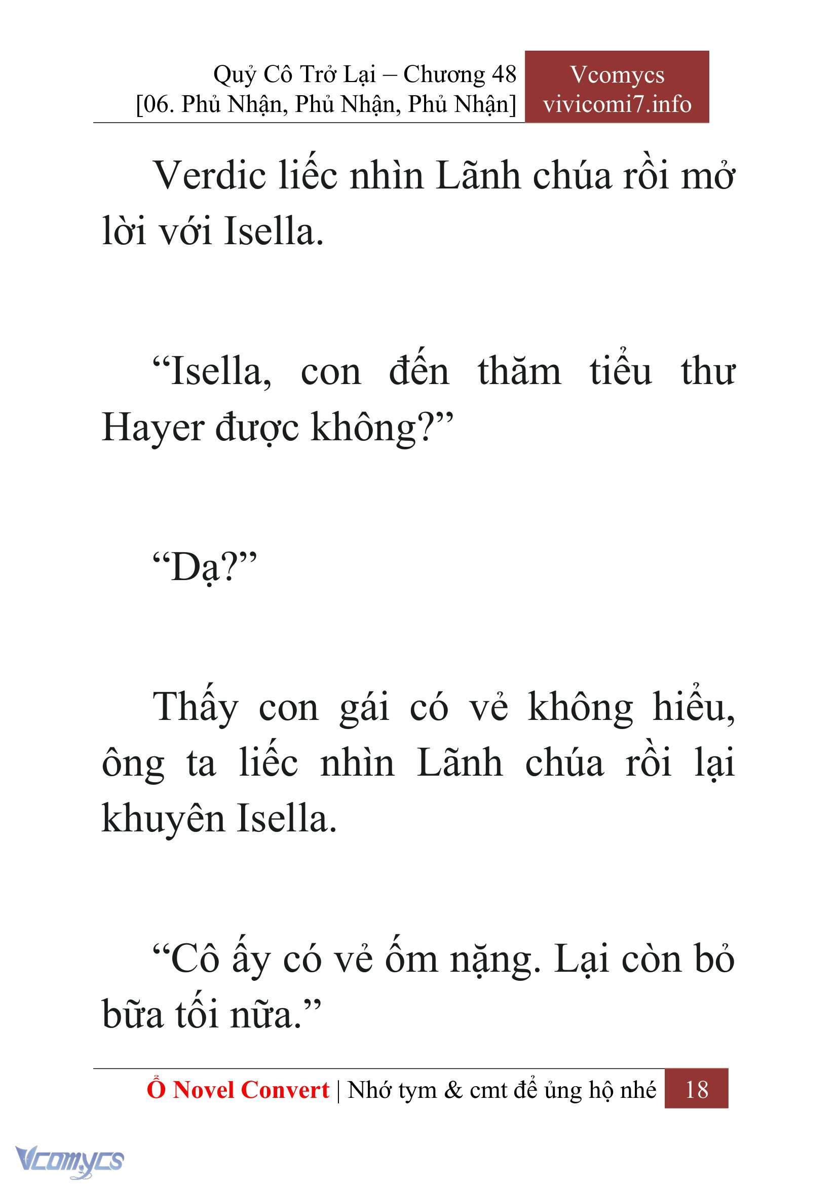 [Novel] Quý Cô Trở Lại Chapter 48 - Trang 21