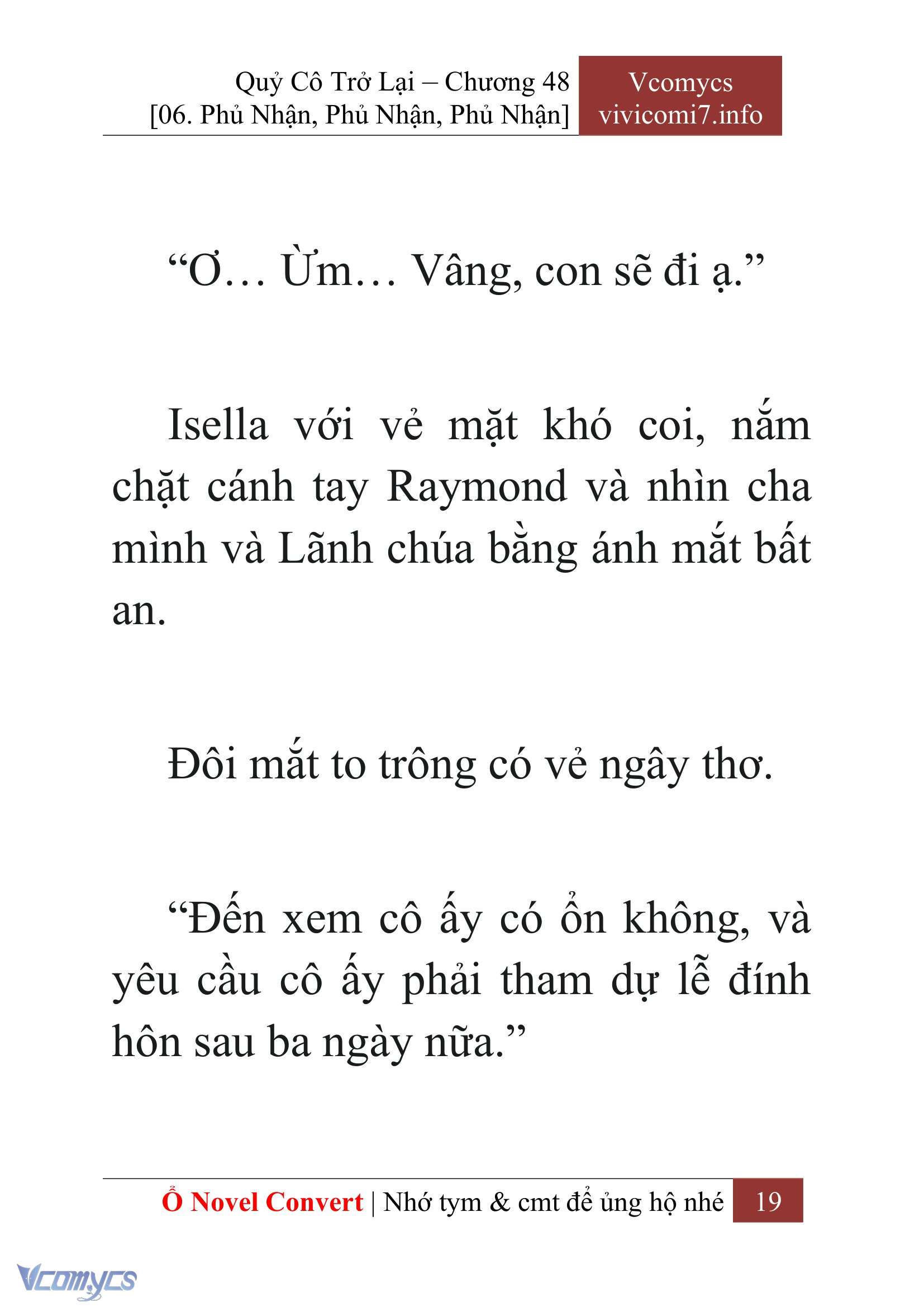 [Novel] Quý Cô Trở Lại Chapter 48 - Trang 22