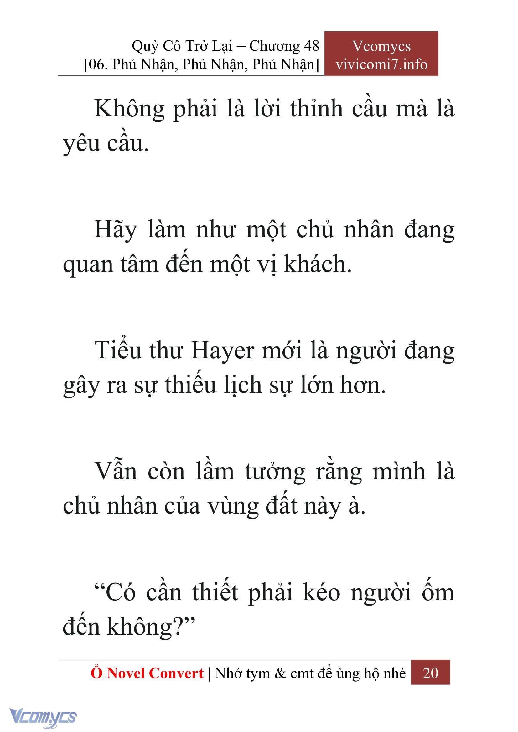 [Novel] Quý Cô Trở Lại Chapter 48 - Trang 23
