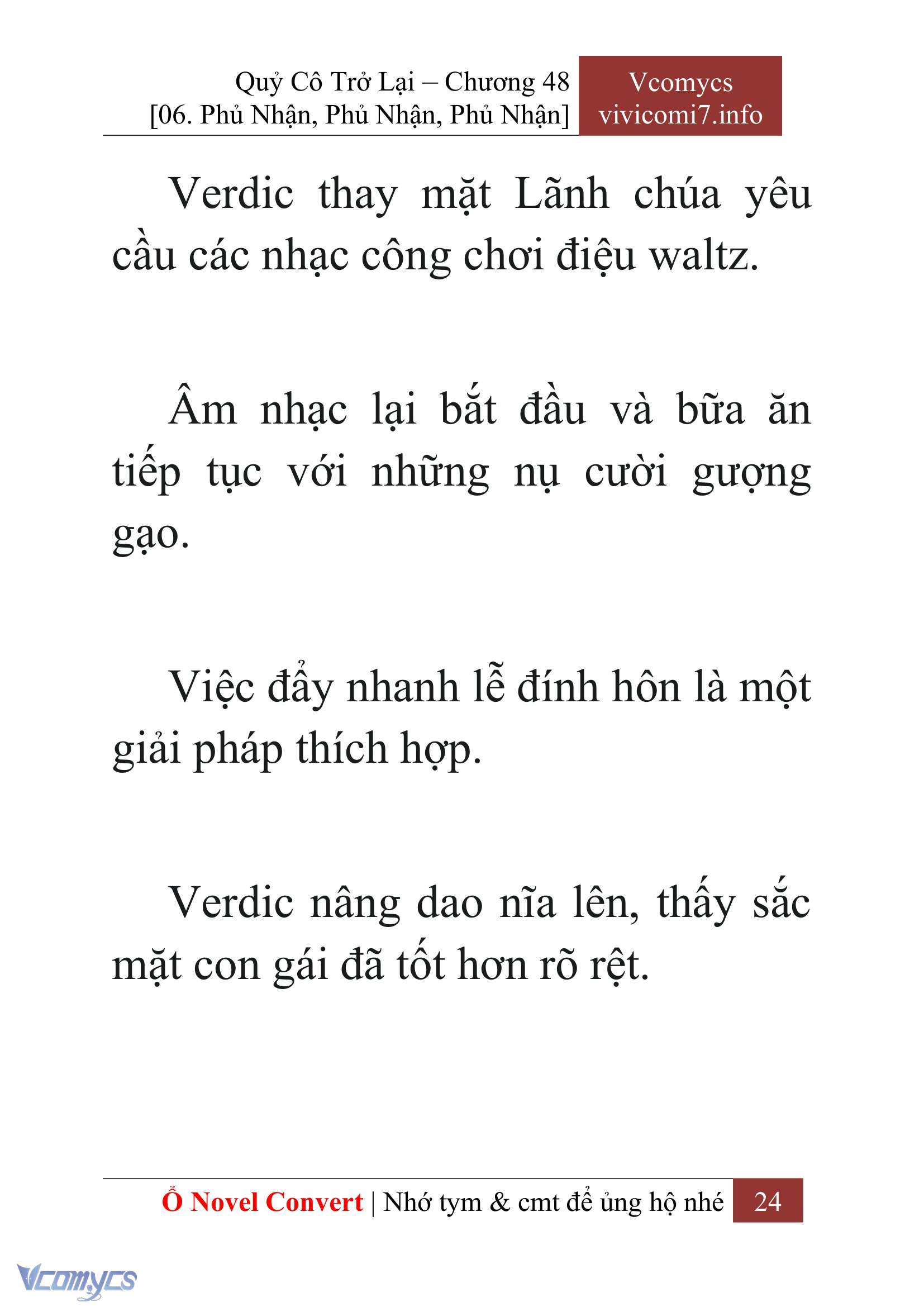 [Novel] Quý Cô Trở Lại Chapter 48 - Trang 27